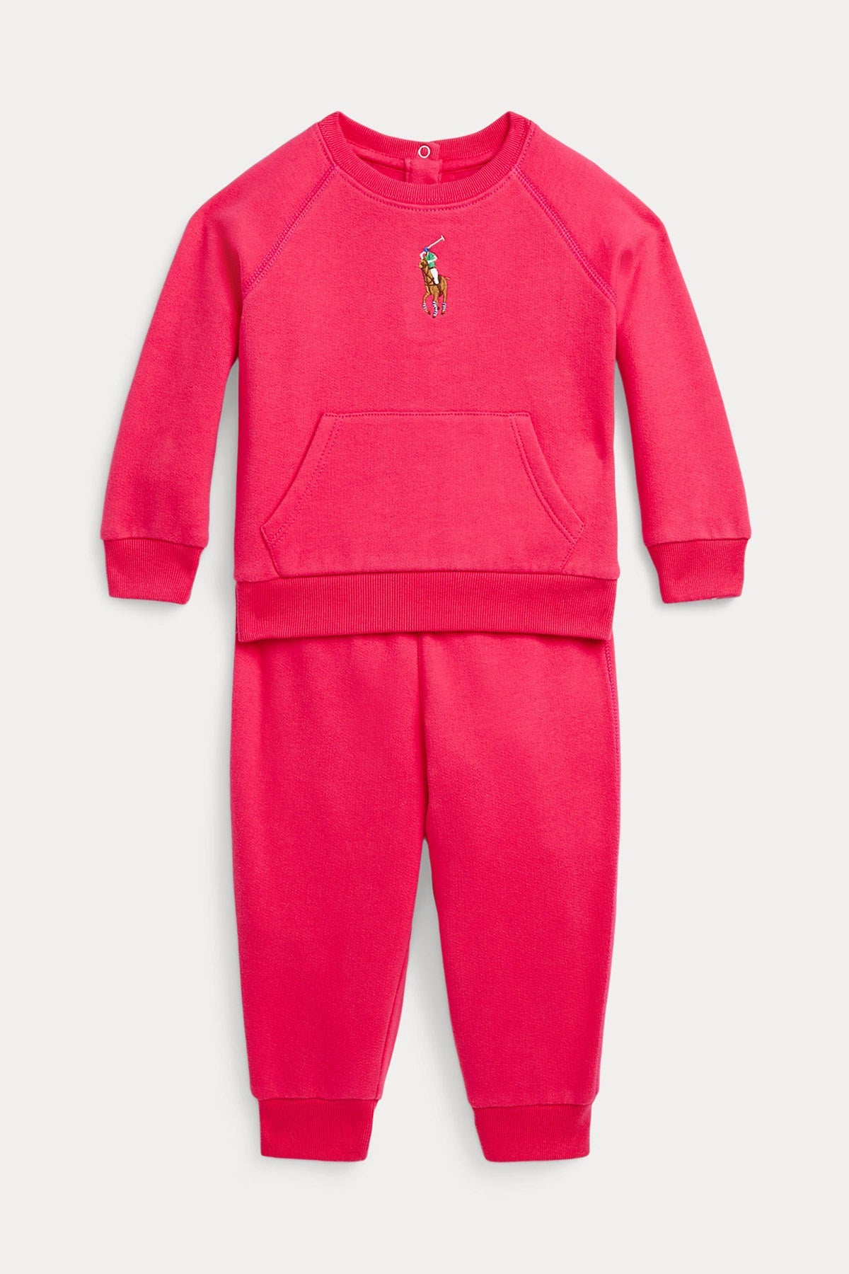 Polo Ralph Lauren Kids 12-24 Aylık Kız Bebek Logolu Eşofman Takımı
