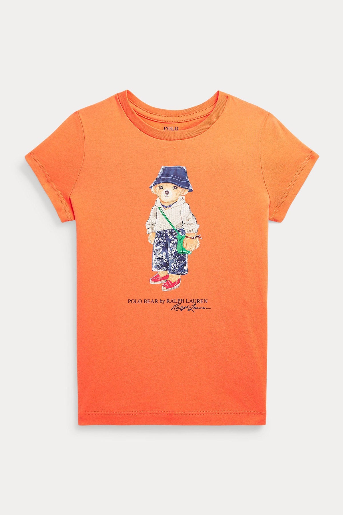 Polo Ralph Lauren Kids 2-6.5 Yaş Kız Çocuk Polo Bear T-shirt