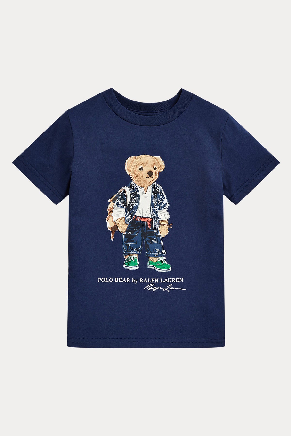Polo Ralph Lauren Kids 2-7 Yaş Unisex Çocuk Polo Bear T-shirt-Libas Trendy Fashion Store