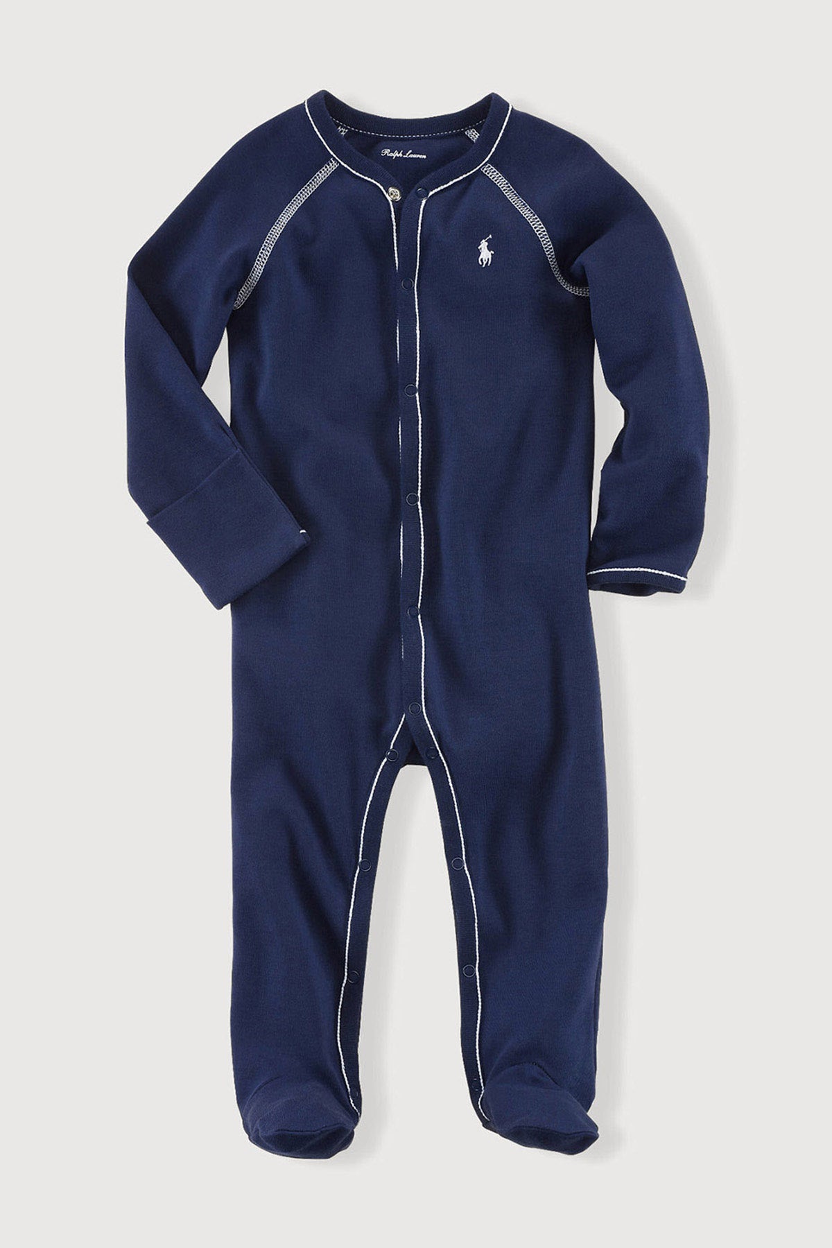 Polo Ralph Lauren Kids Yeni Doğan-6 Aylık Erkek Bebek Tulum-Tulum-Libas