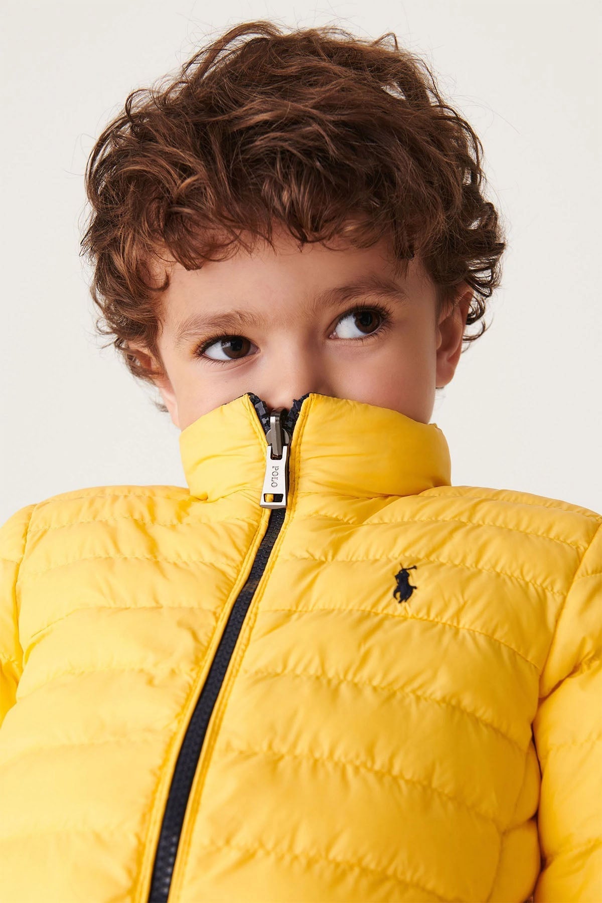 Polo Ralph Lauren Kids 5-7 Yaş Erkek Çocuk Çift Taraflı Puffer Mont-Mont-Libas