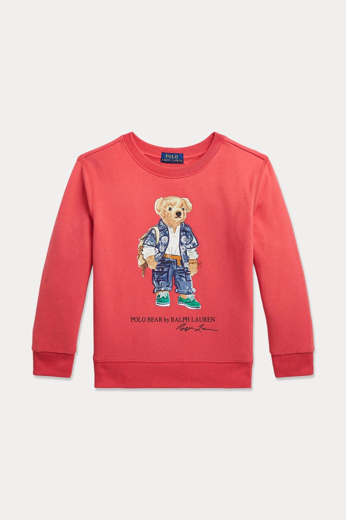 Polo Ralph Lauren Kids 2-6 Yaş Unisex Çocuk Polo Bear Sweatshirt