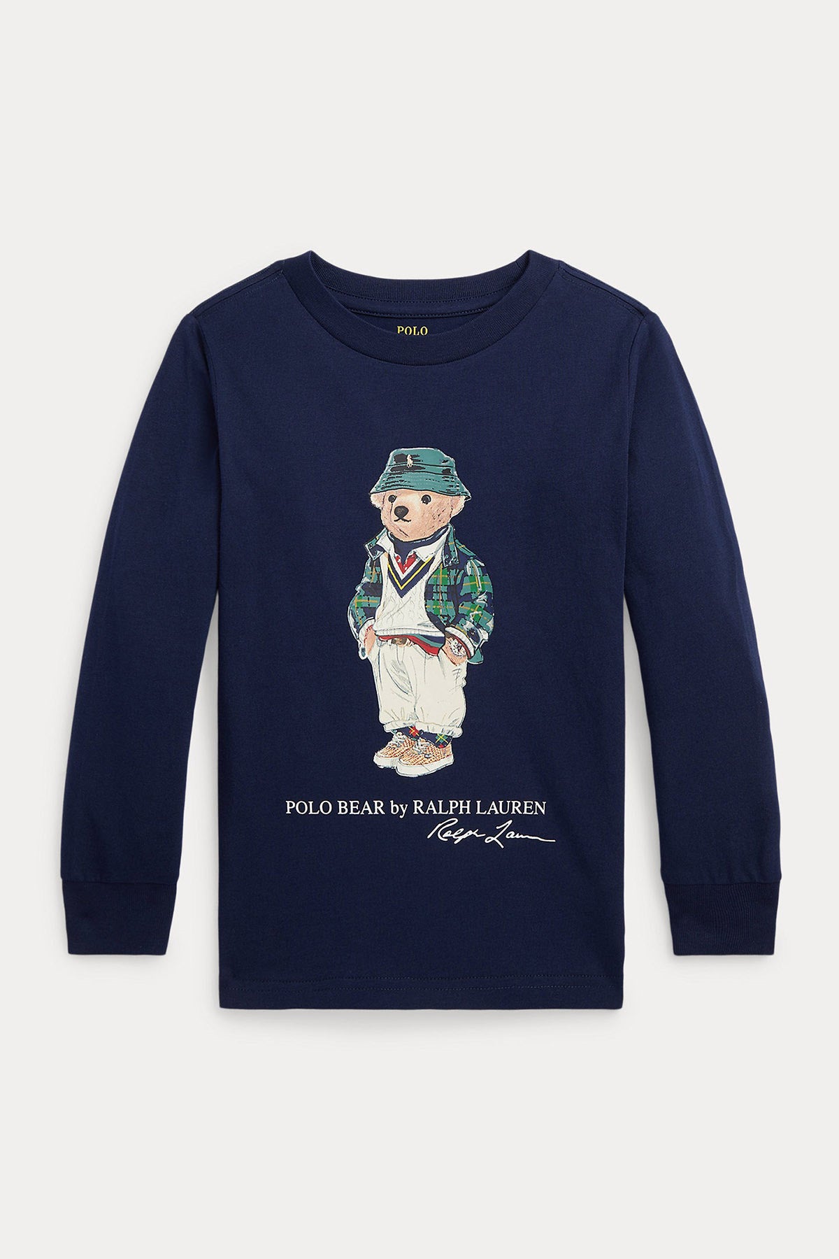 Polo Ralph Lauren Kids 5-7 Yaş Erkek Çocuk Polo Bear T-shirt-Libas Trendy Fashion Store