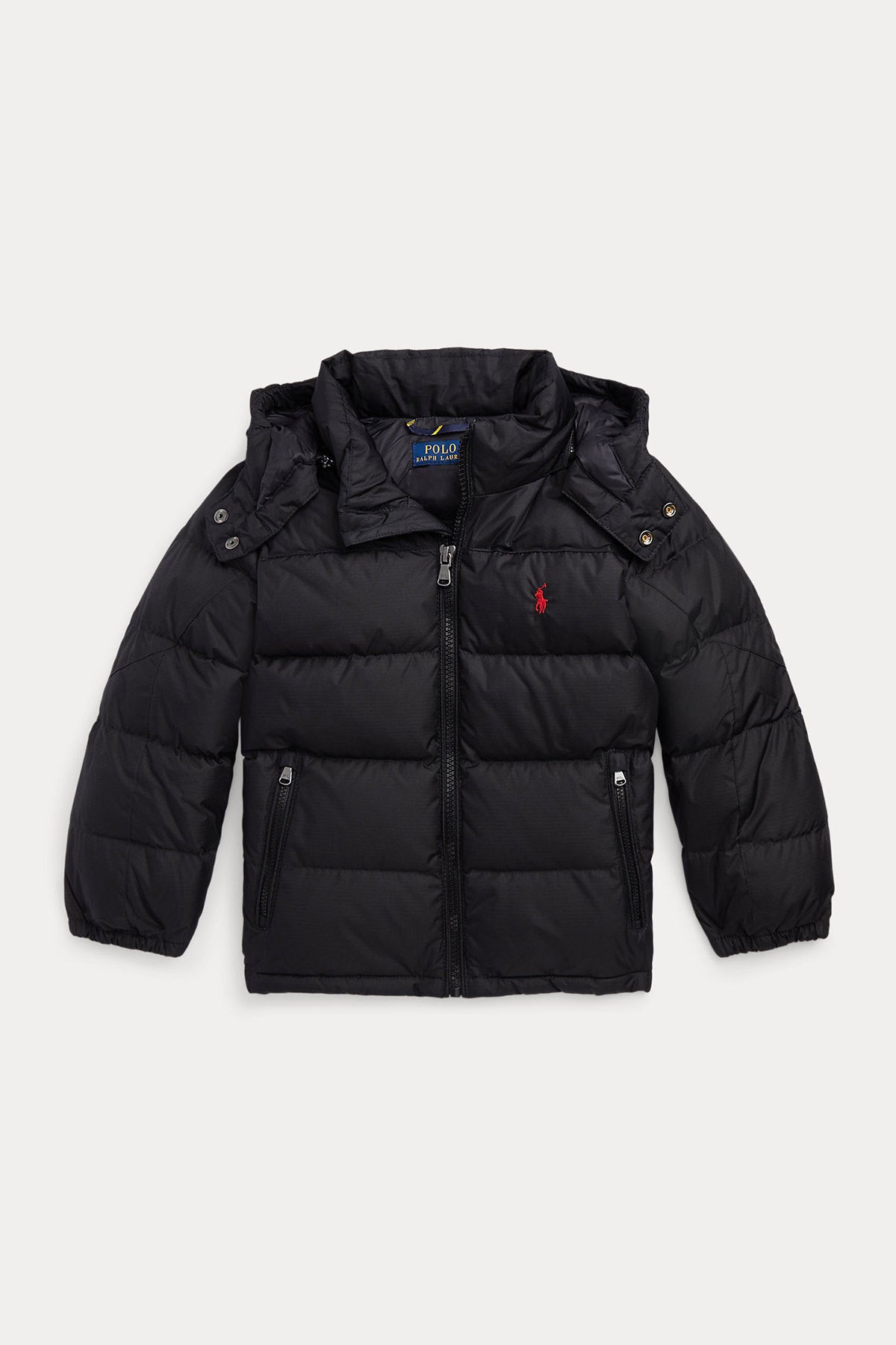 Polo Ralph Lauren Kids 6-7 Yaş Erkek Çocuk Kapüşonlu Puffer Mont-Libas Trendy Fashion Store