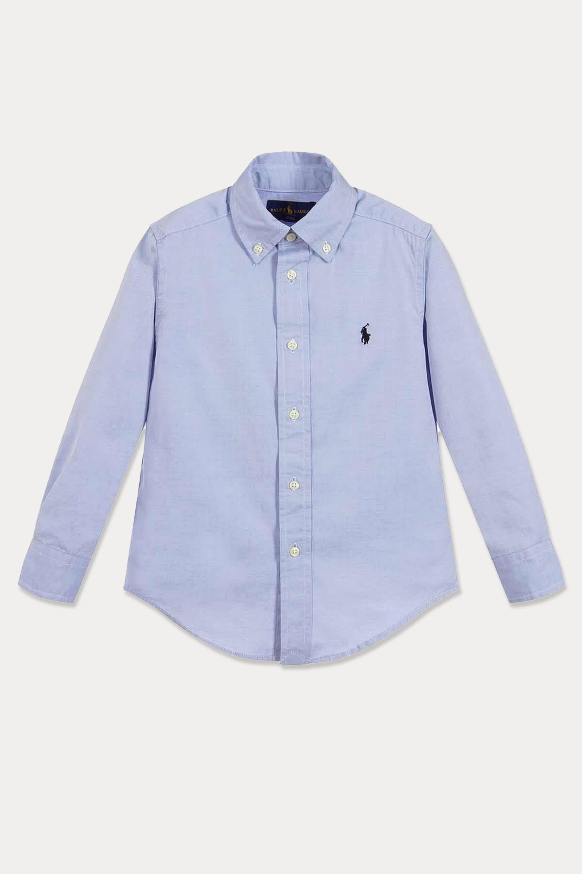Polo Ralph Lauren Kids 2-7 Yaş Erkek Çocuk Düğmeli Yaka Slim Fit Gömlek