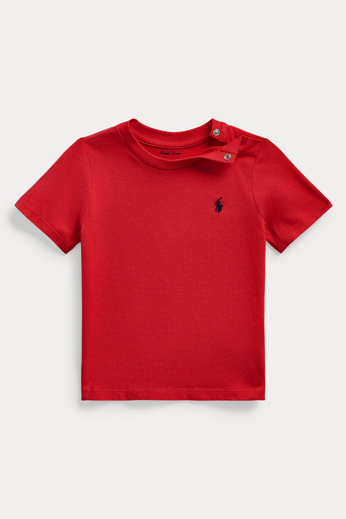Polo Ralph Lauren Kids 12-18 Aylık Unisex Çocuk Yuvarlak Yaka T-shirt-Libas Trendy Fashion Store