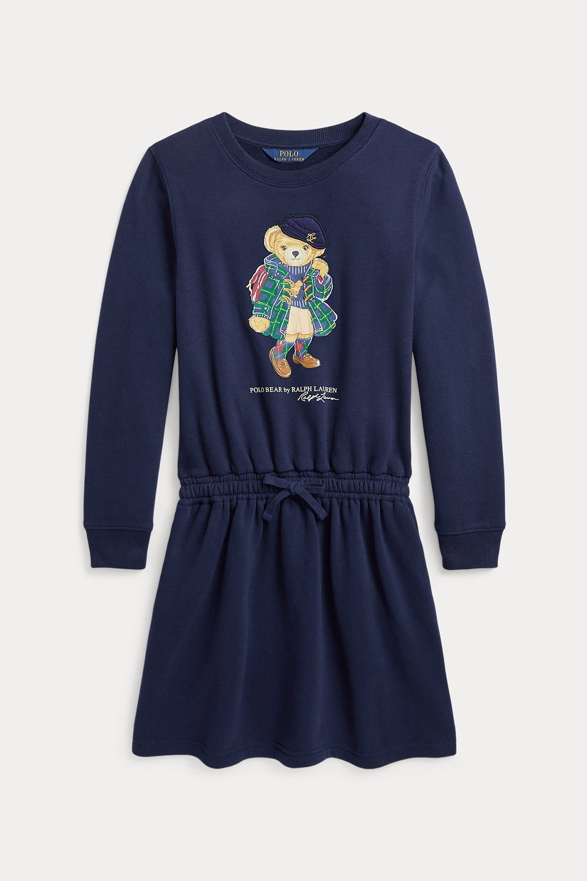 Polo Ralph Lauren Kids S-M Beden Kız Çocuk Polo Bear Sweatshirt Elbise