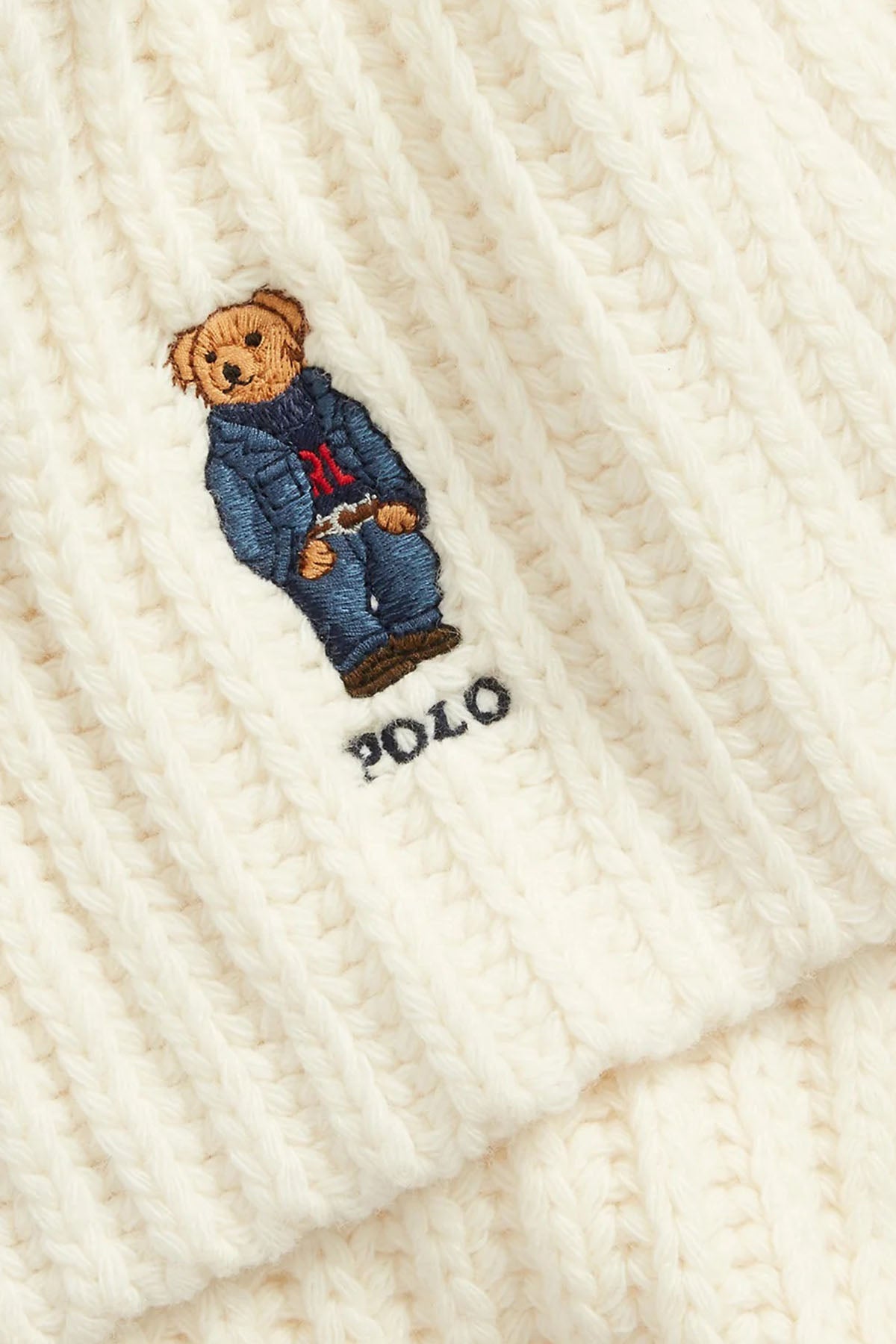 Polo Ralph Lauren Polo Bear Örgü Yün Atkı-Libas Trendy Fashion Store