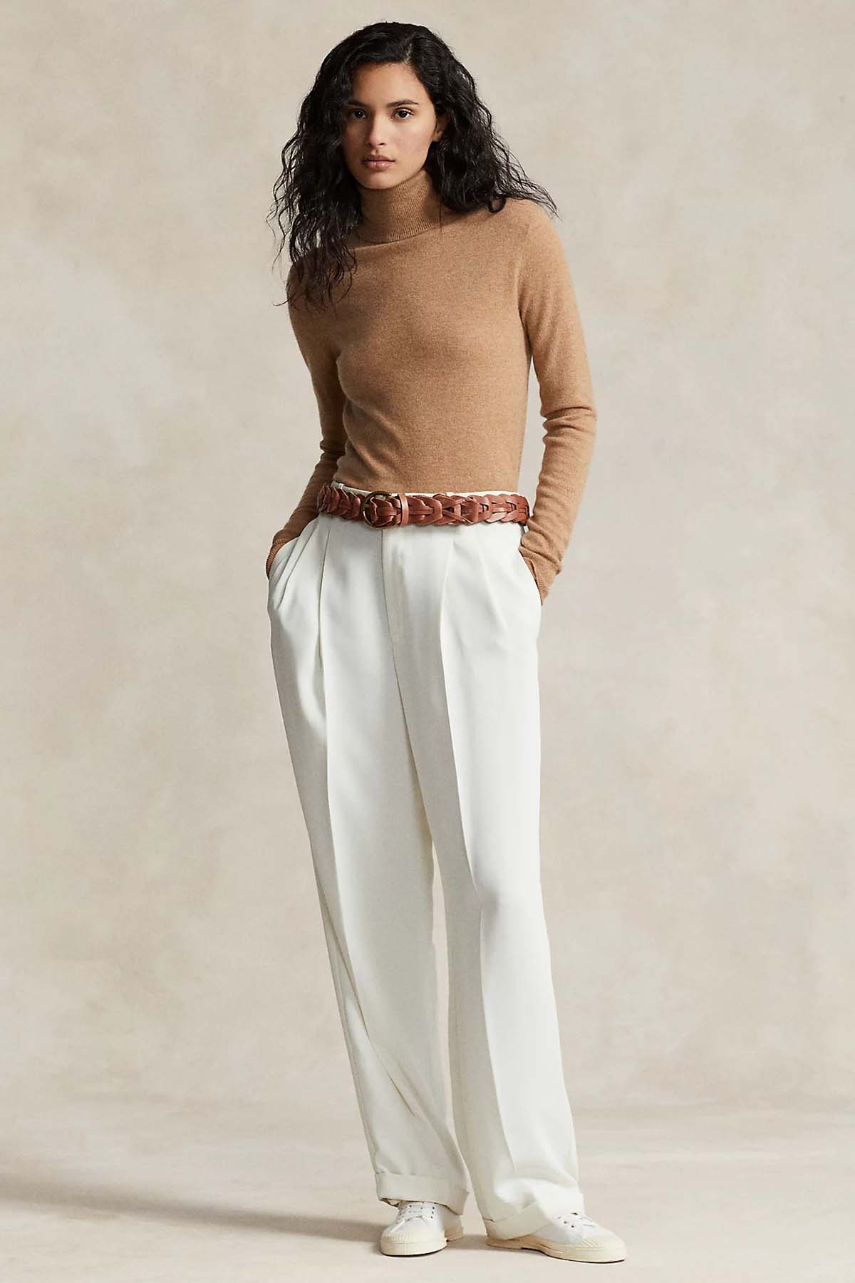 Polo Ralph Lauren Slim Fit Balıkçı Yaka Kaşmir Triko-Libas Trendy Fashion Store