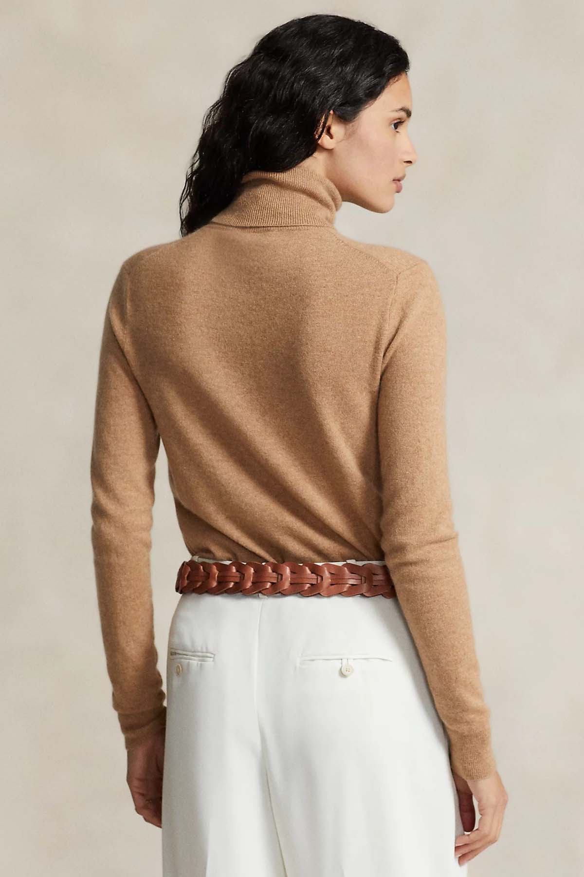 Polo Ralph Lauren Slim Fit Balıkçı Yaka Kaşmir Triko-Libas Trendy Fashion Store