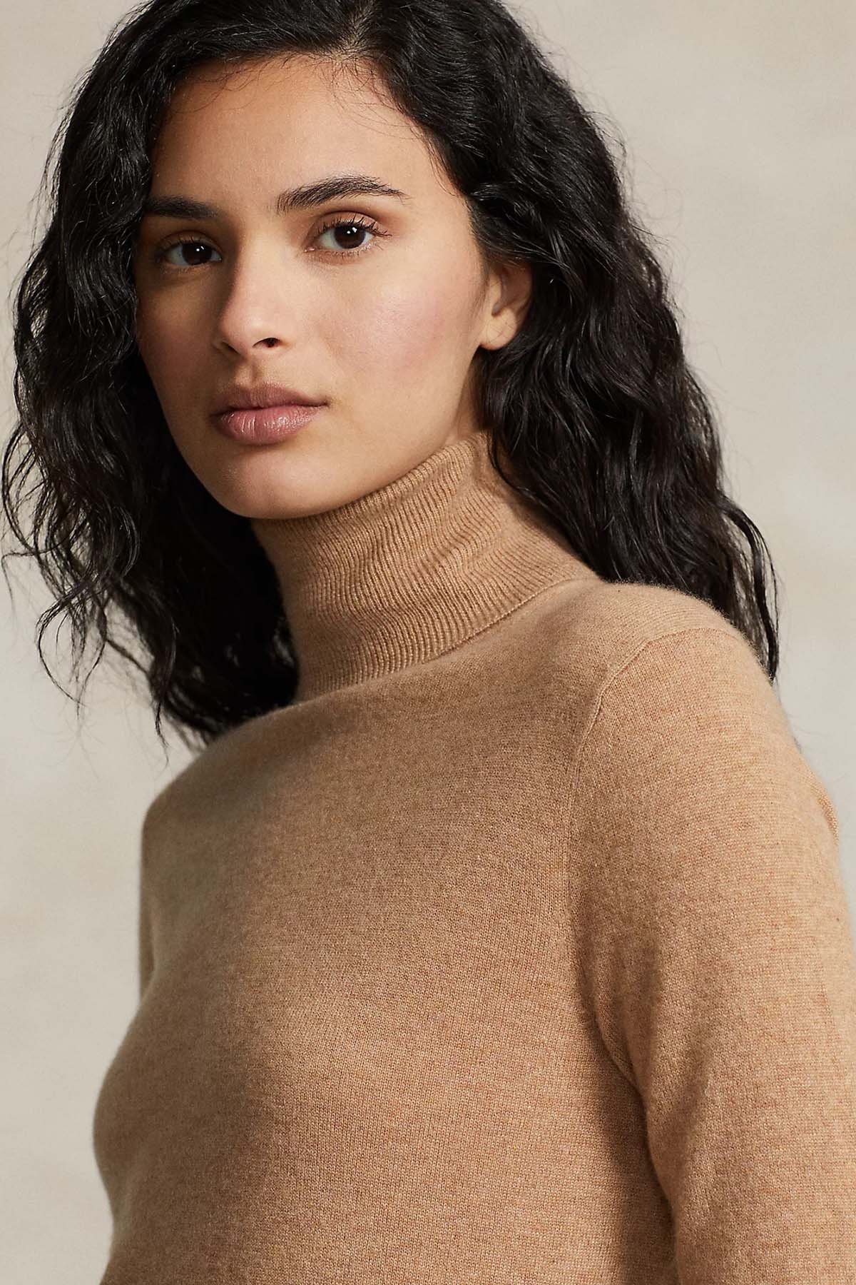 Polo Ralph Lauren Slim Fit Balıkçı Yaka Kaşmir Triko-Libas Trendy Fashion Store