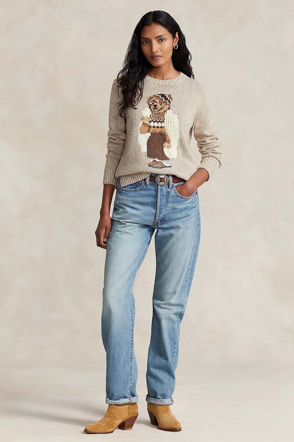 Polo Ralph Lauren Polo Bear Örgü Triko-Libas Trendy Fashion Store