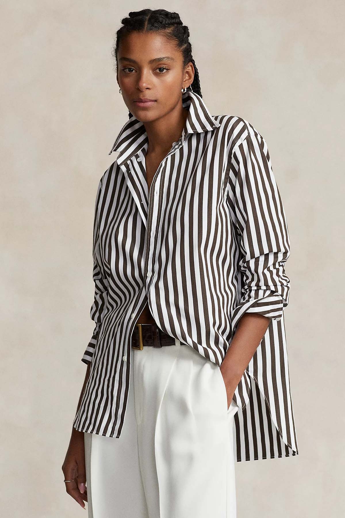 Polo Ralph Lauren Relaxed Fit Çizgili Gömlek-Libas Trendy Fashion Store