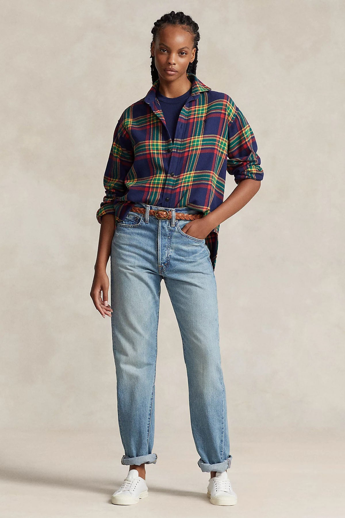 Polo Ralph Lauren Relaxed Fit Ekoseli Gömlek-Libas Trendy Fashion Store