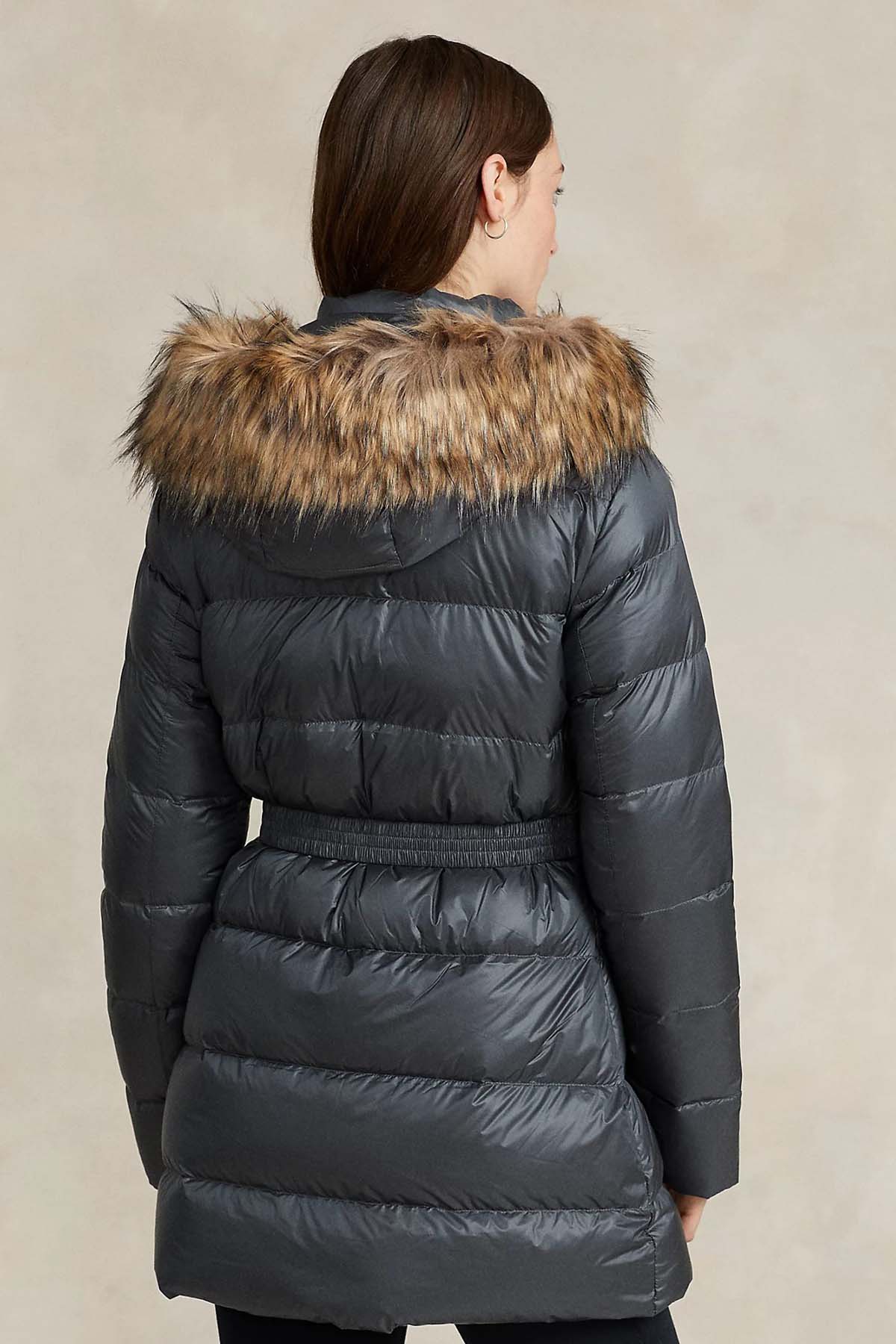 Polo Ralph Lauren Straight Fit Kapüşonlu Puffer Mont-Libas Trendy Fashion Store