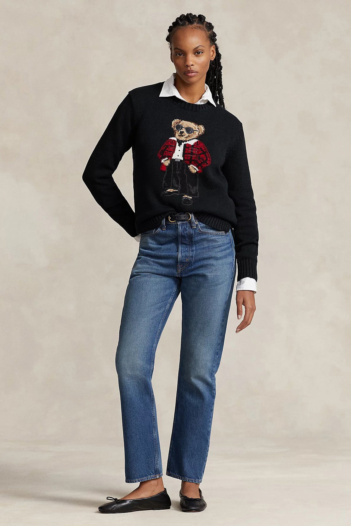 Polo Ralph Lauren Polo Bear Örgü Triko-Libas Trendy Fashion Store