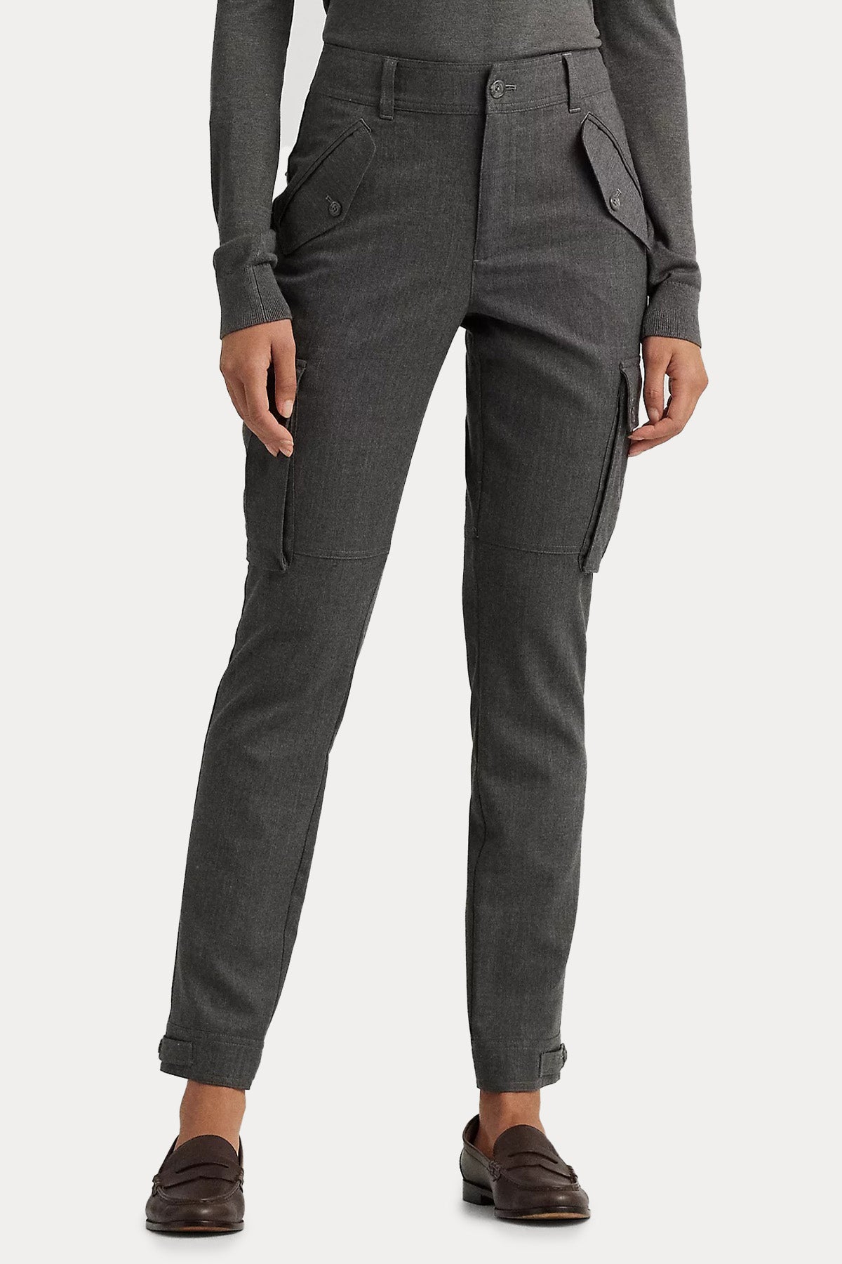 Polo Ralph Lauren Straight Fit Yün Kargo Pantolon-Libas Trendy Fashion Store