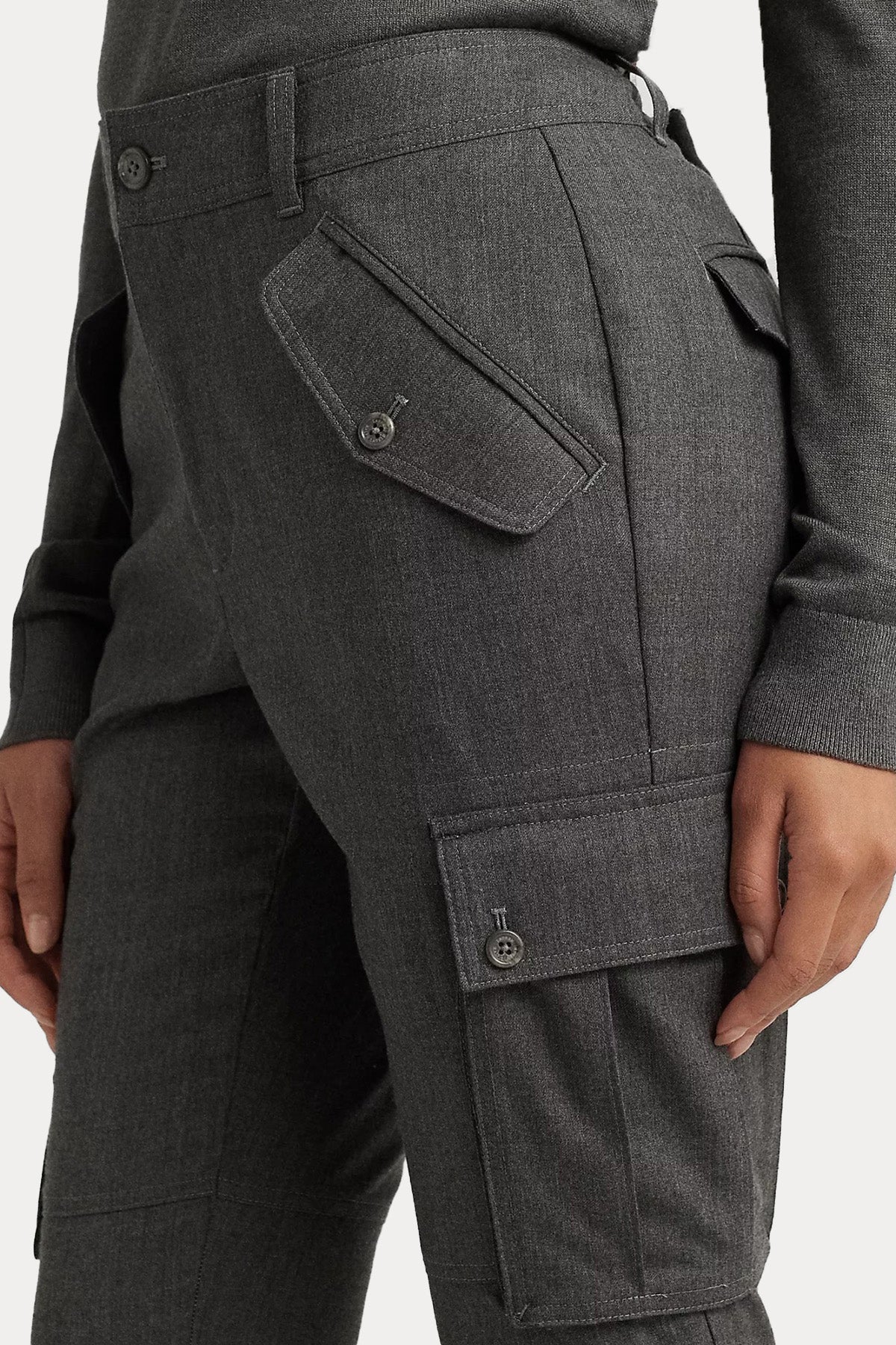 Polo Ralph Lauren Straight Fit Yün Kargo Pantolon-Libas Trendy Fashion Store