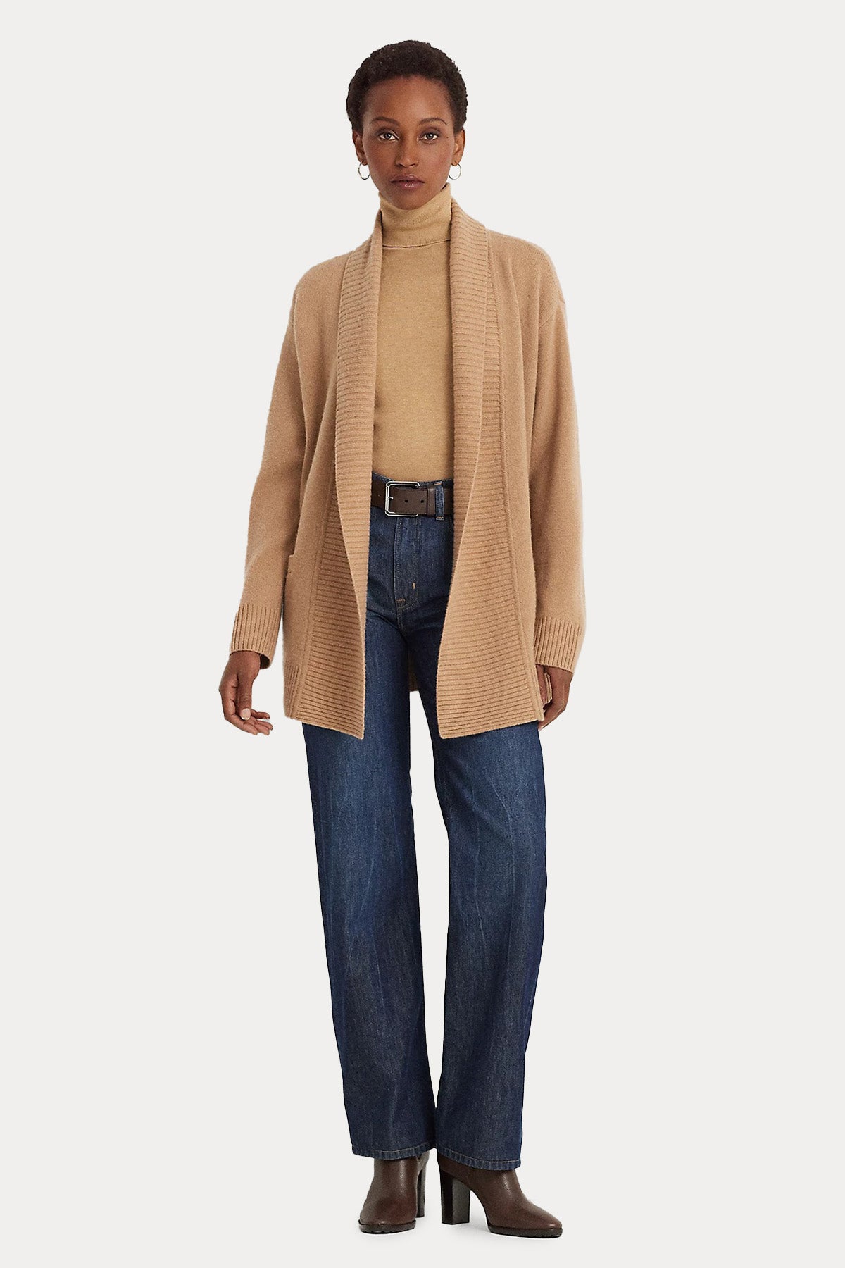 Polo Ralph Lauren Şal Yaka Kaşmir Triko Ceket-Libas Trendy Fashion Store