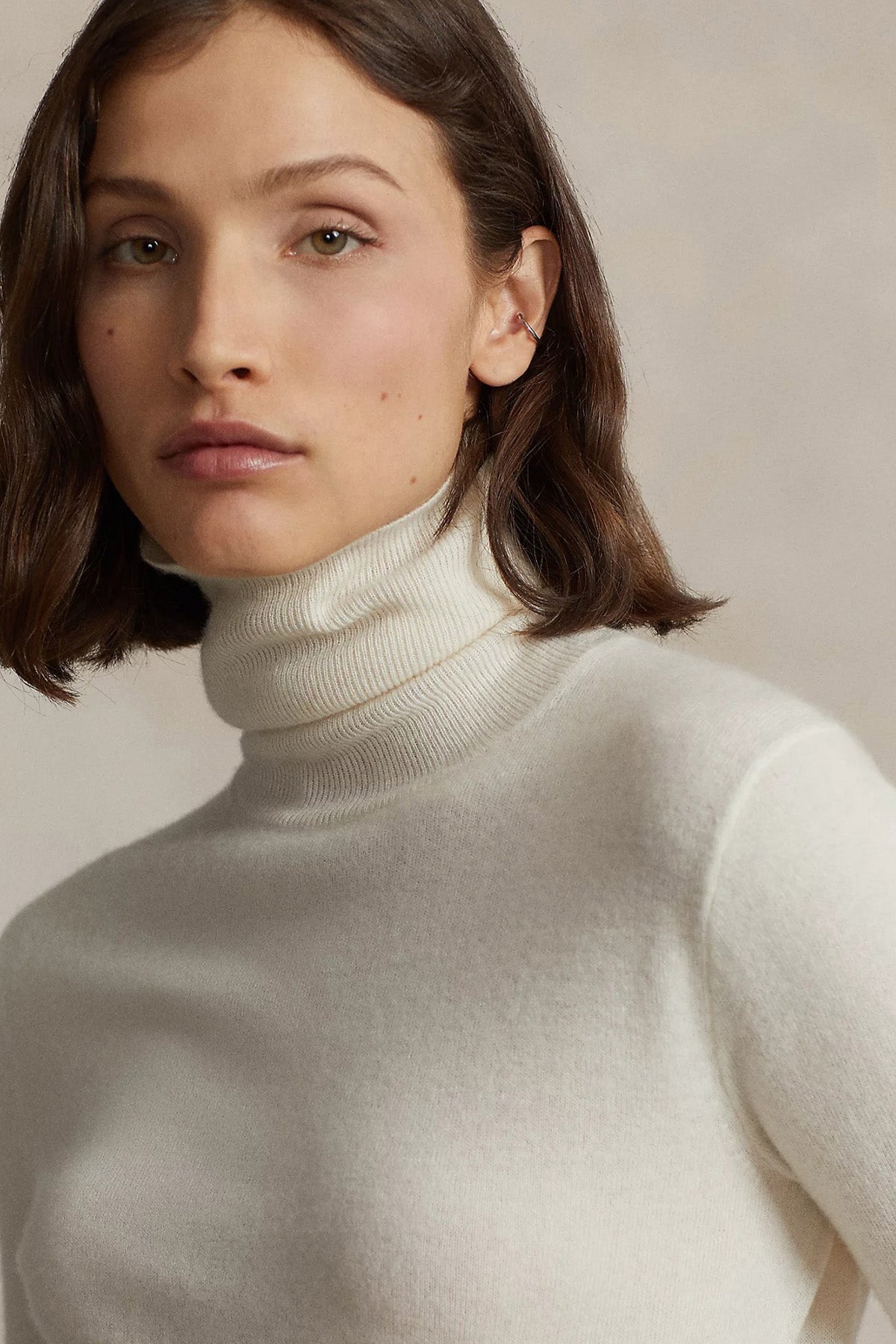 Polo Ralph Lauren Slim Fit Balıkçı Yaka Kaşmir Triko-Libas Trendy Fashion Store