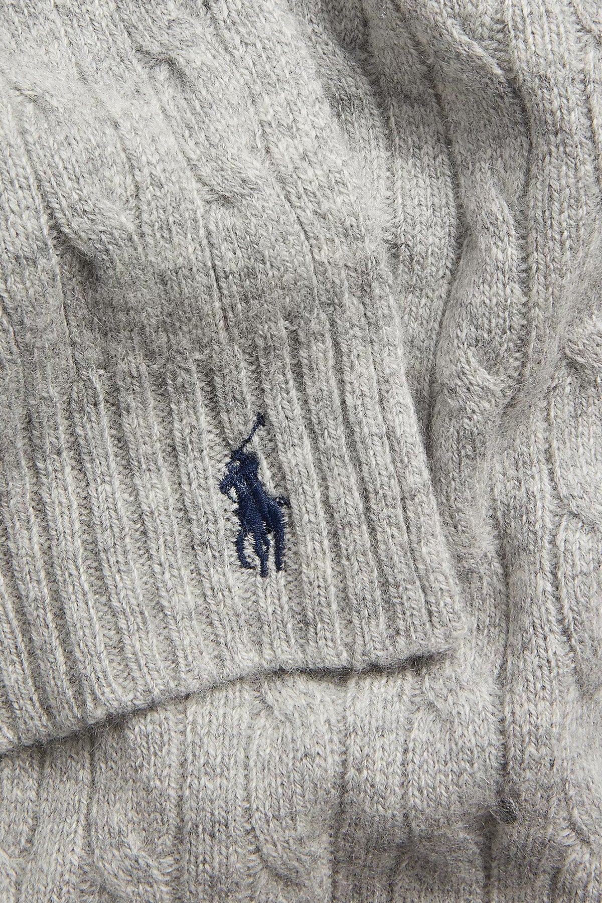 Polo Ralph Lauren Saç Örgü Kaşmirli Yün Atkı-Libas Trendy Fashion Store