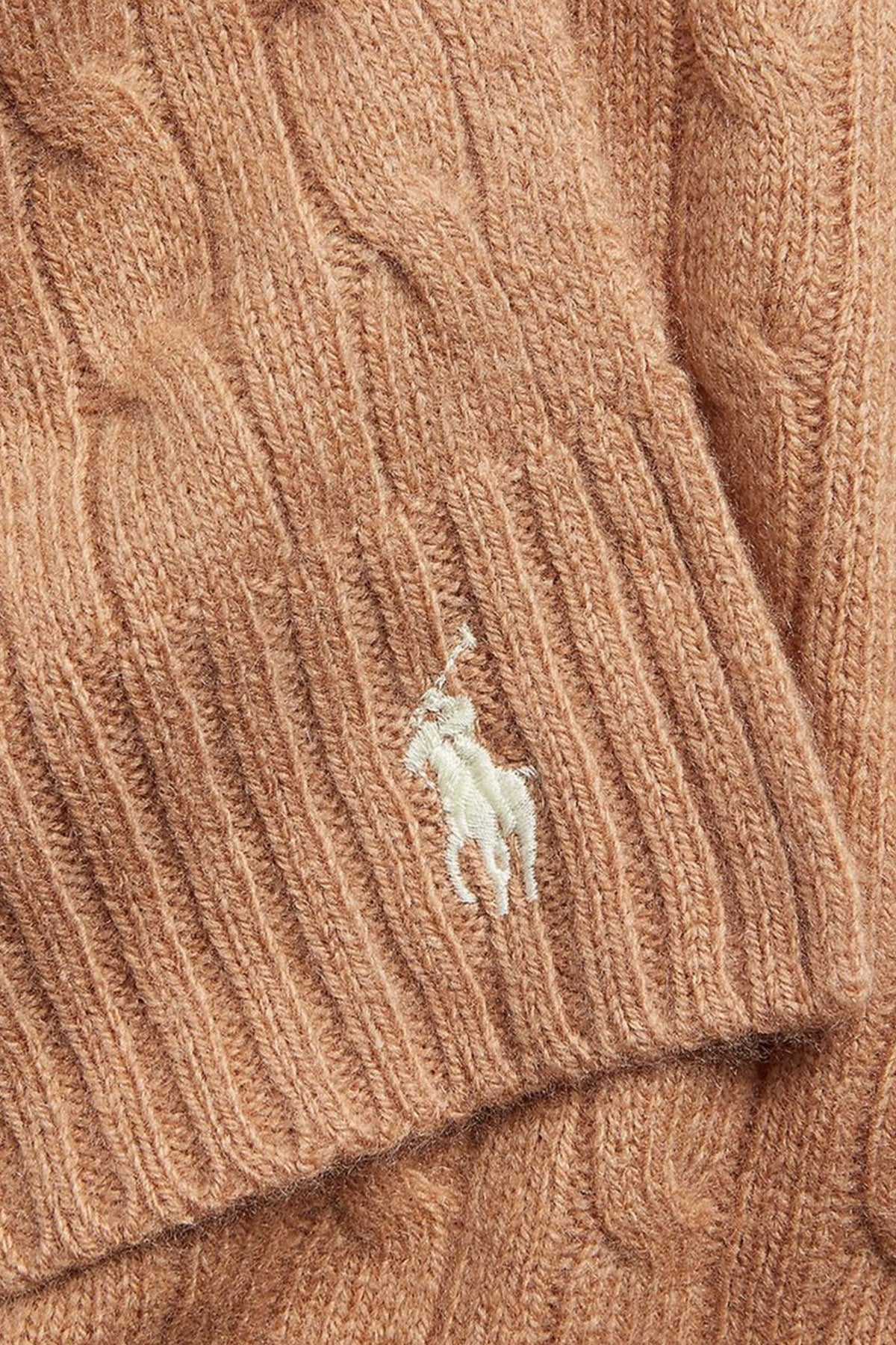 Polo Ralph Lauren Saç Örgü Kaşmirli Yün Atkı-Libas Trendy Fashion Store