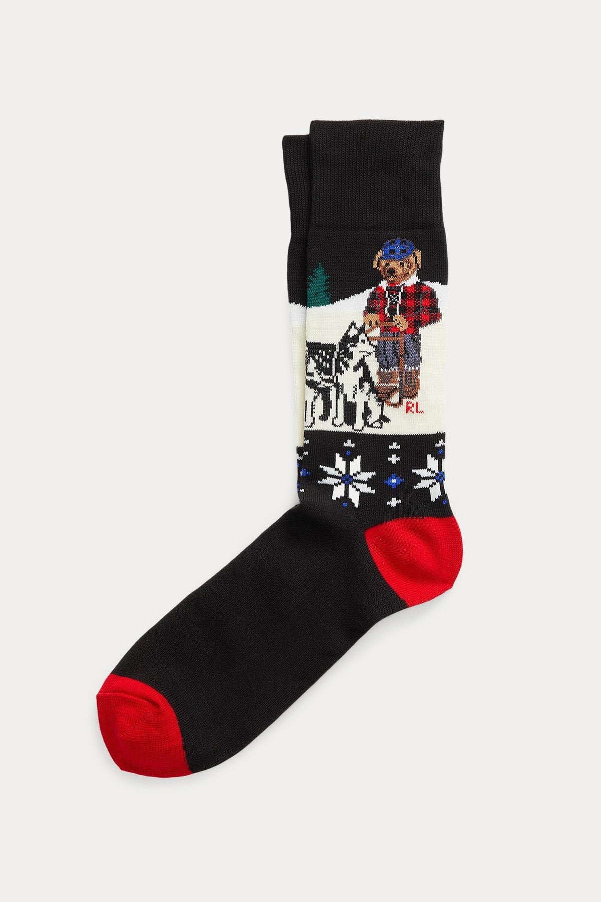 Polo Ralph Lauren Polo Bear Husky Kayak Temalı Erkek Çorap-Libas Trendy Fashion Store