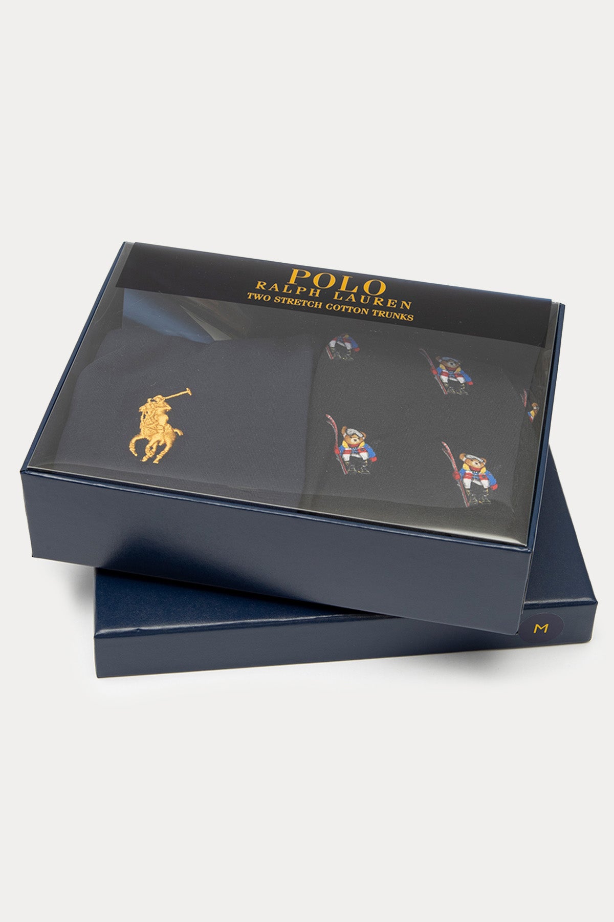Polo Ralph Lauren 2'li Paket Polo Bear Streç Pamuklu Boxer