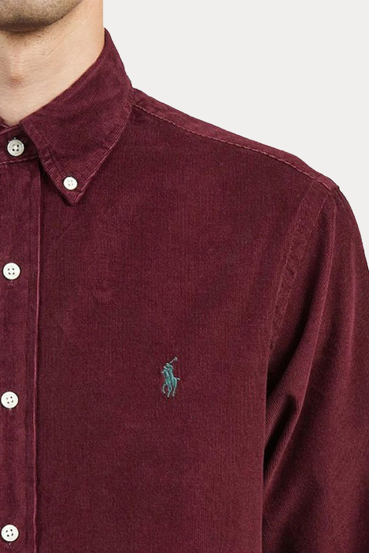 Polo Ralph Lauren Custom Fit Kadife Gömlek-Libas Trendy Fashion Store