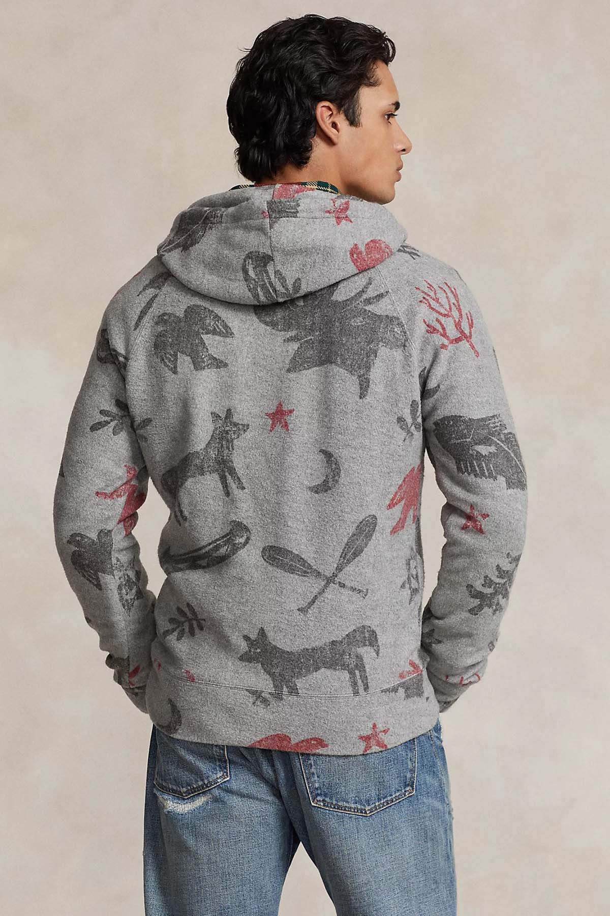 Polo Ralph Lauren Yarım Fermuarlı Kapüşonlu Sweatshirt-Libas Trendy Fashion Store