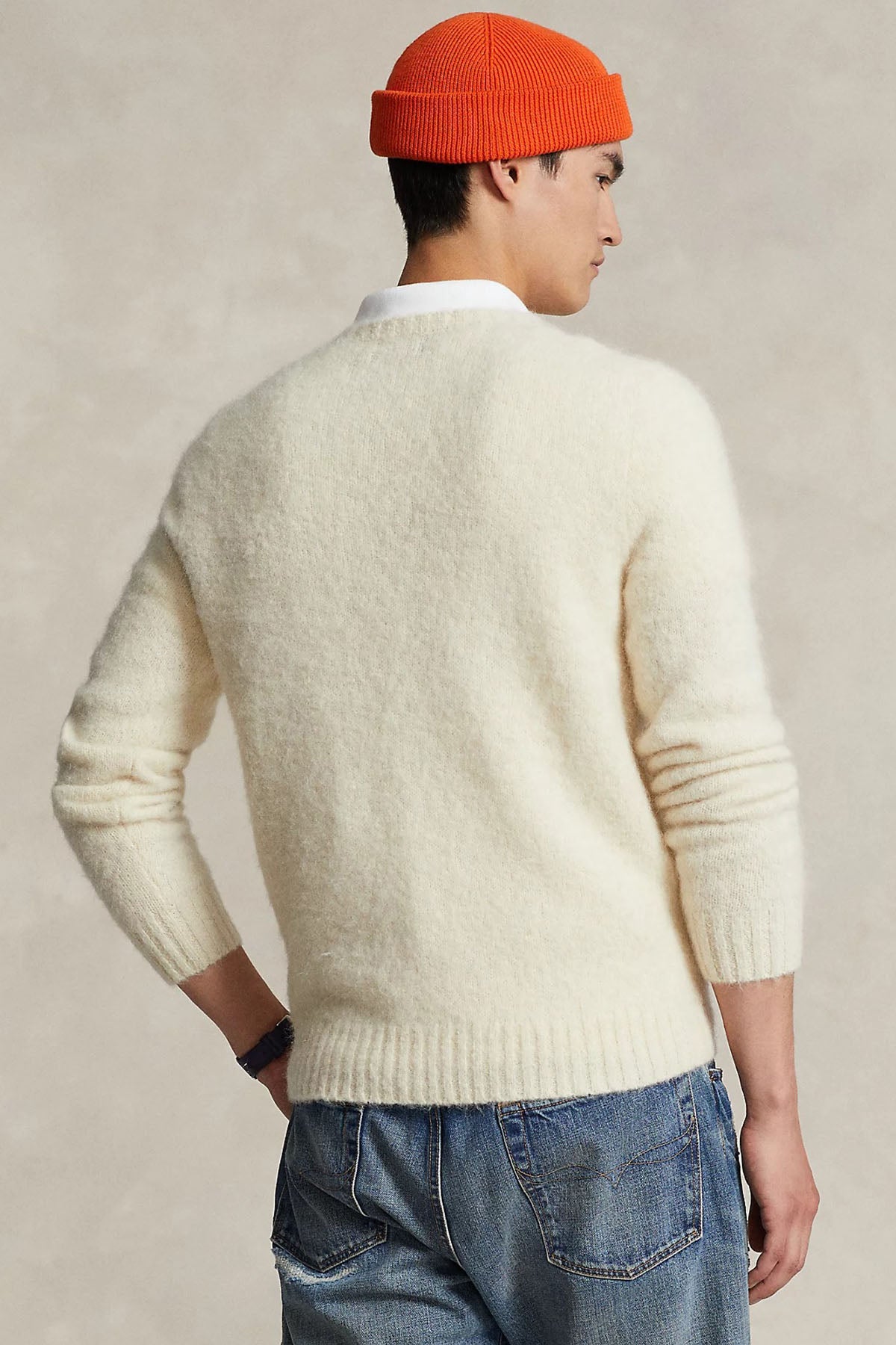 Polo Ralph Lauren Yuvarlak Yaka Yün Örgü Triko-Libas Trendy Fashion Store