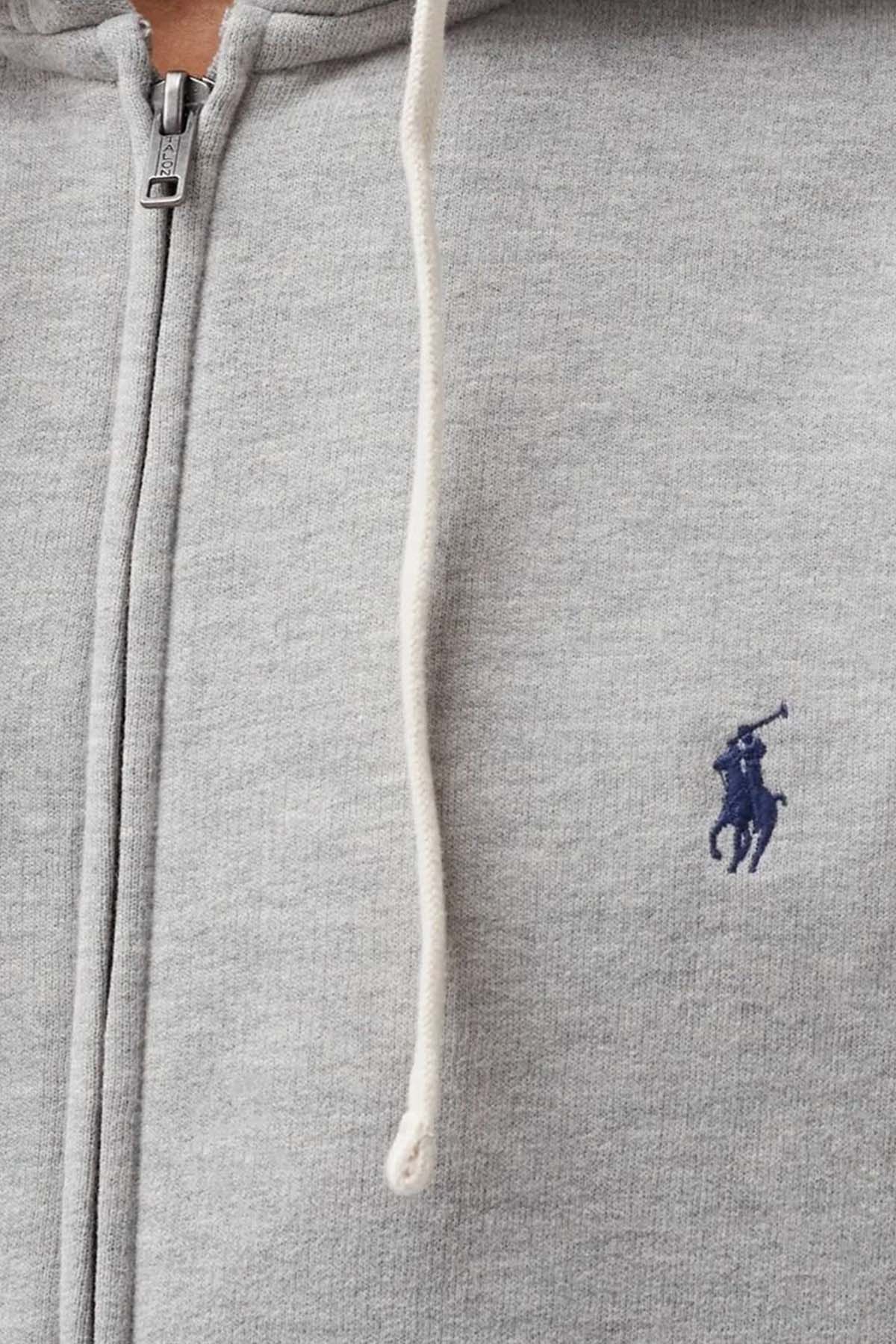 Polo Ralph Lauren Fermuarlı Kapüşonlu Sweatshirt Ceket-Libas Trendy Fashion Store
