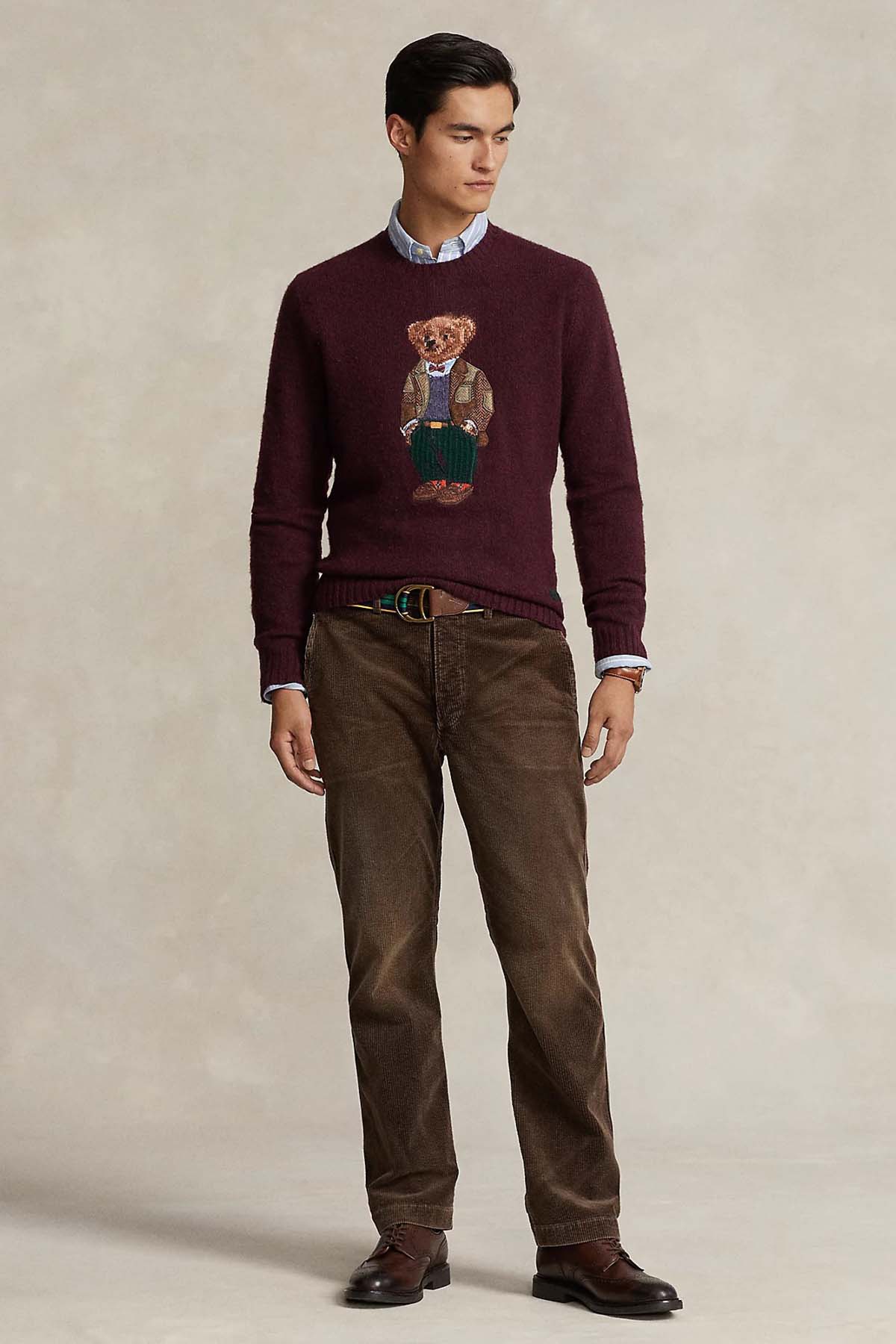 Polo Ralph Lauren Polo Bear Kaşmirli Yün Örgü Triko-Libas Trendy Fashion Store