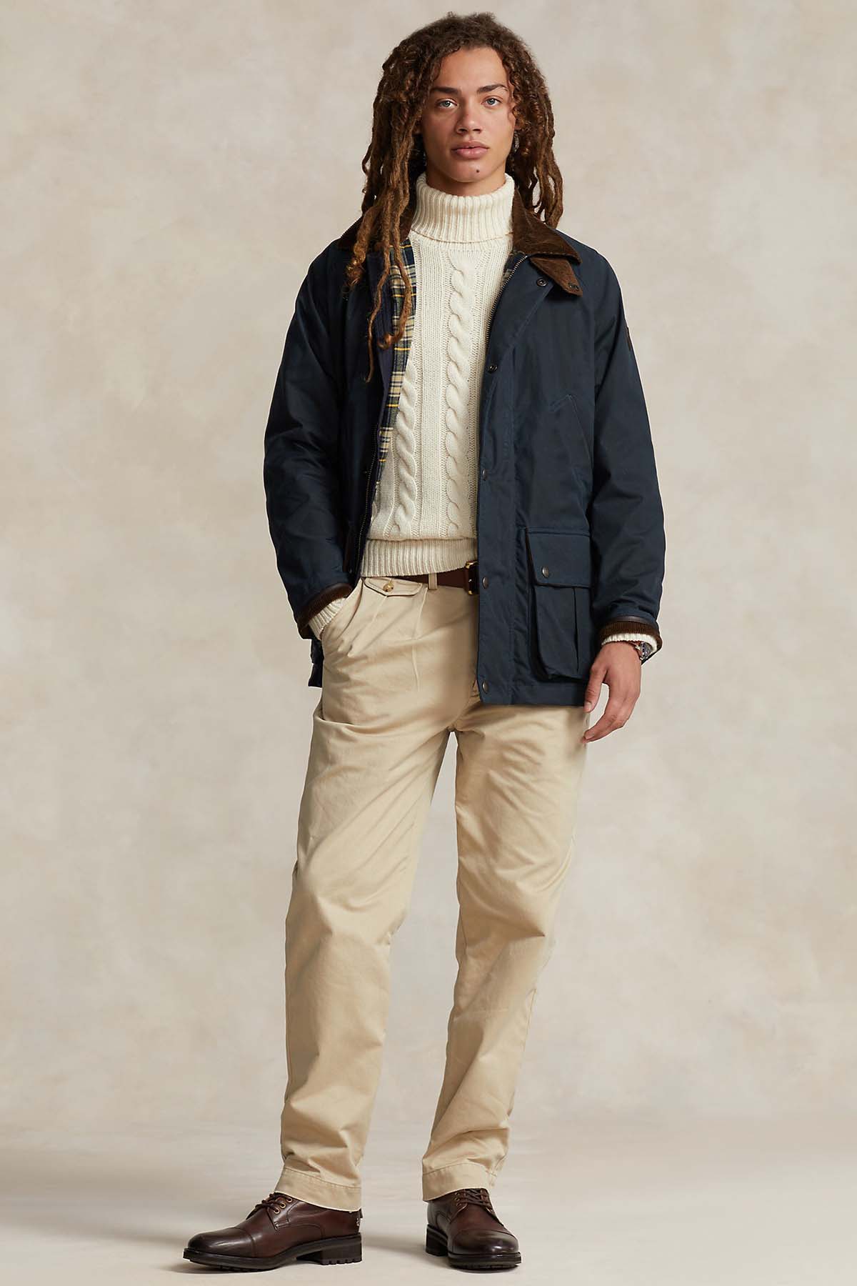 Polo Ralph Lauren Süet Detaylı Mont-Libas Trendy Fashion Store