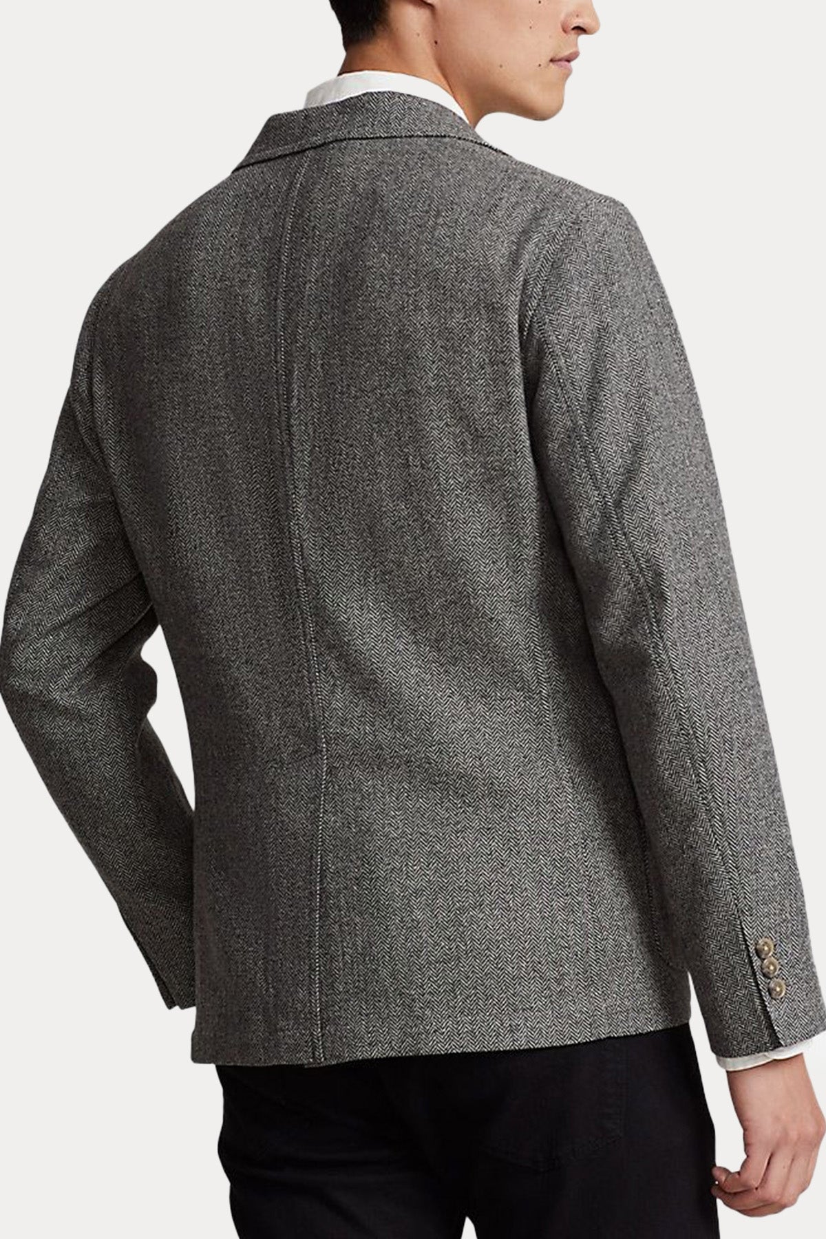 Polo Ralph Lauren Balıksırtı Desenli Yün Blazer Ceket-Libas Trendy Fashion Store