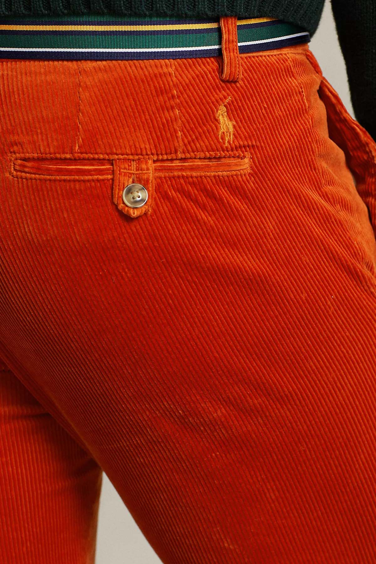 Polo Ralph Lauren Slim Fit Fitilli Kadife Pantolon-Libas Trendy Fashion Store