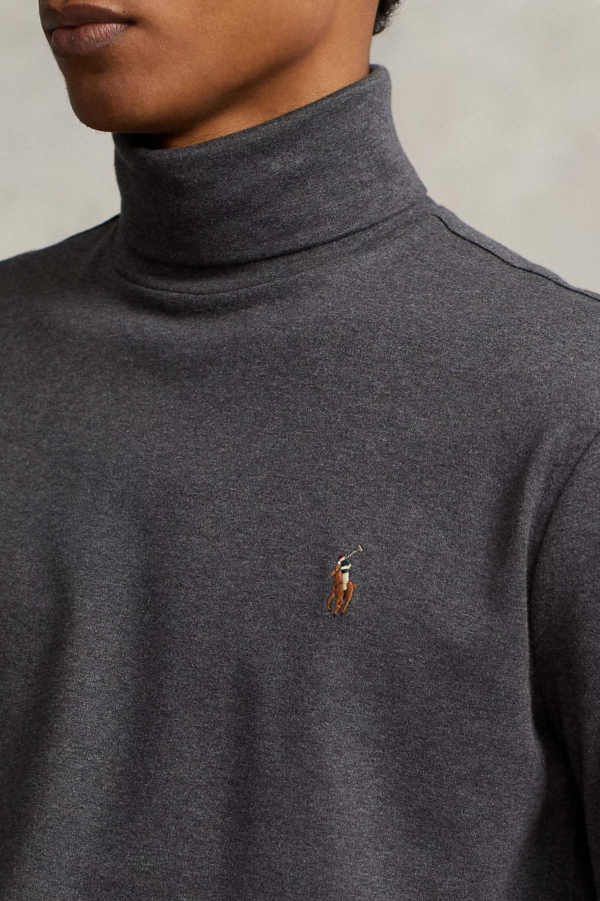 Polo Ralph Lauren Balıkçı Yaka Uzun Kollu İnce Sweatshirt-Libas Trendy Fashion Store