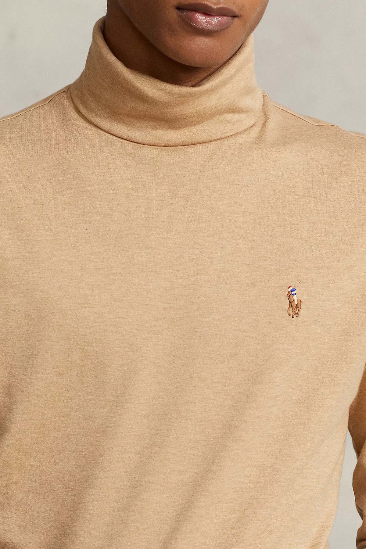 Polo Ralph Lauren Balıkçı Yaka Uzun Kollu İnce Sweatshirt-Libas Trendy Fashion Store