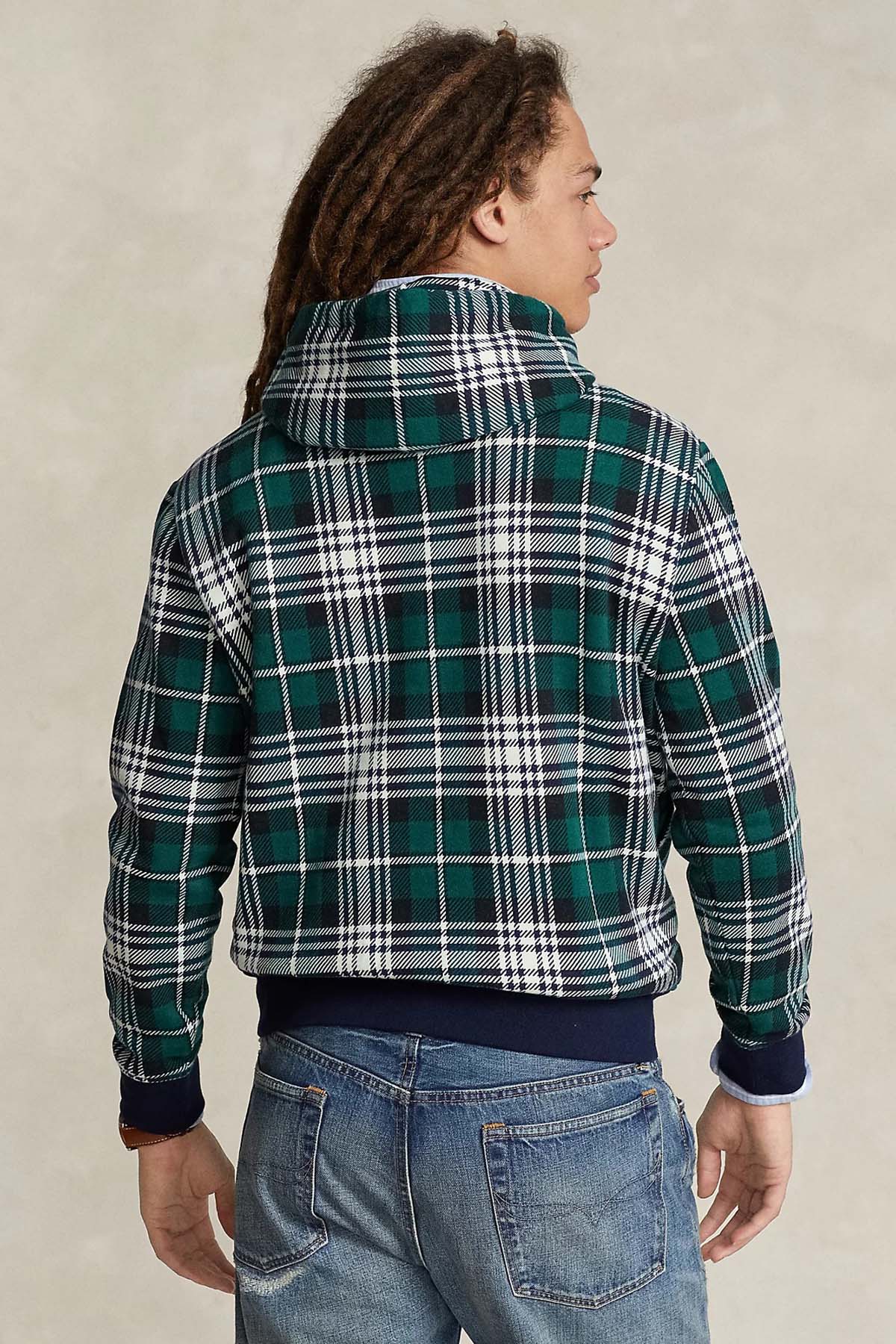 Polo Ralph Lauren Polo Bear Ekoseli Kapüşonlu Sweatshirt-Libas Trendy Fashion Store