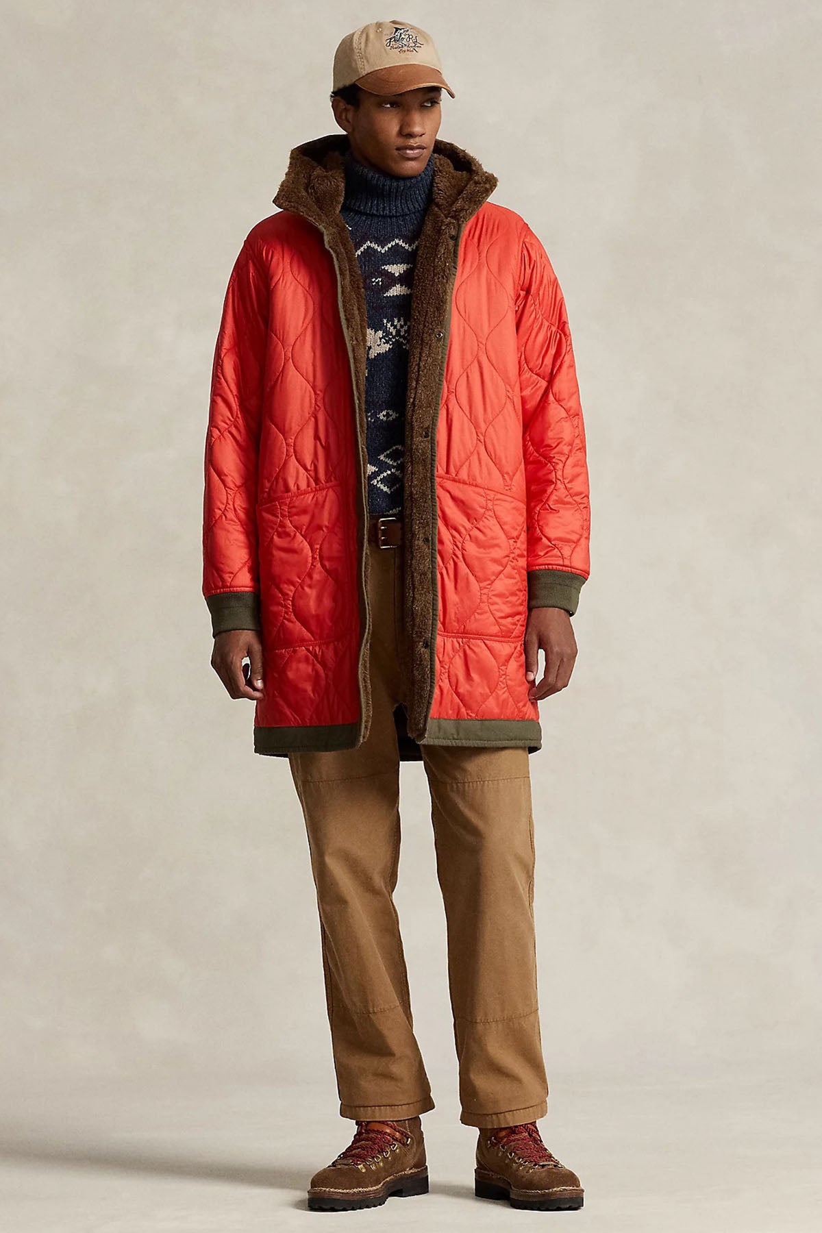 Polo Ralph Lauren Demonte İçli İçi Kürklü Çift Taraflı Kaban-Libas Trendy Fashion Store