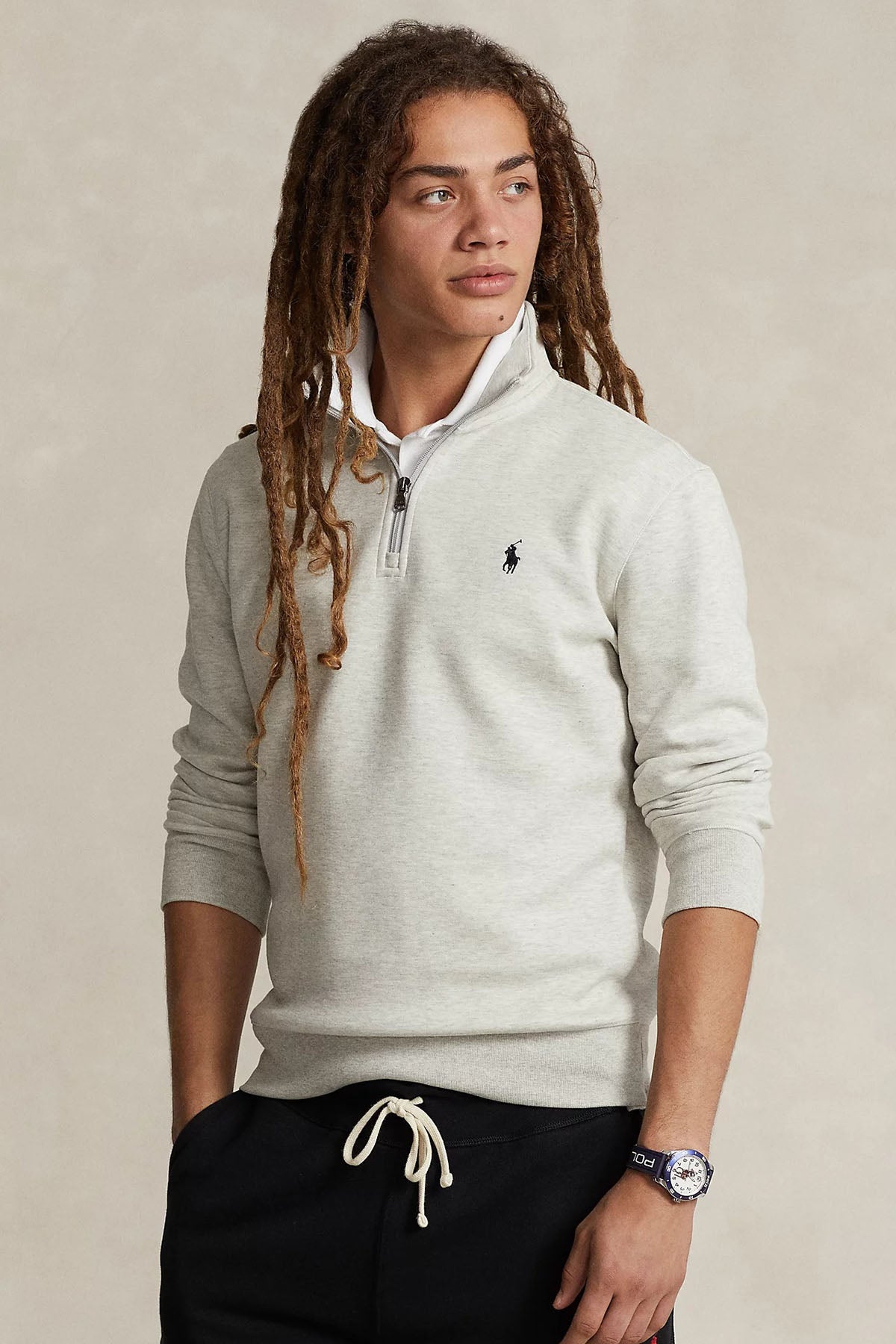 Polo Ralph Lauren Yarım Fermuarlı Dik Yaka Sweatshirt-Libas Trendy Fashion Store