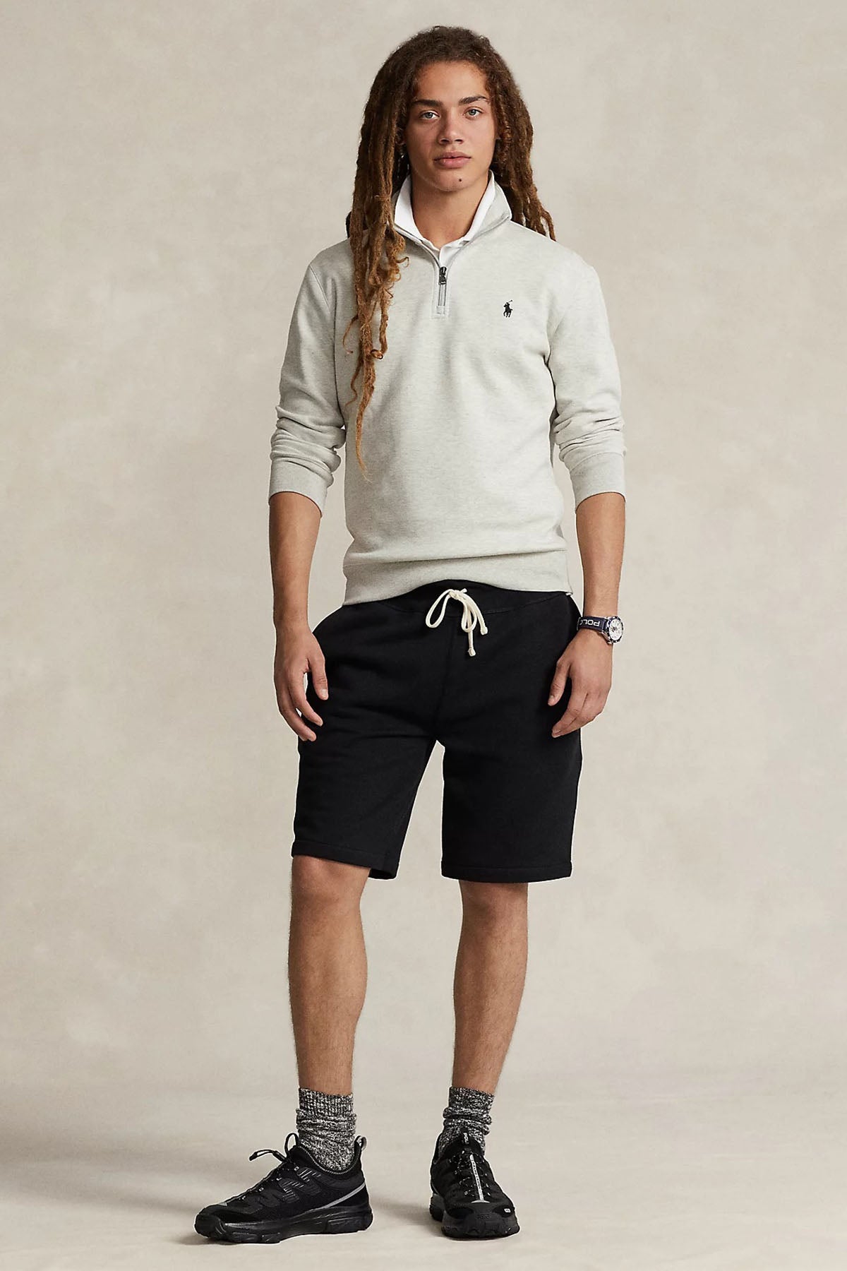 Polo Ralph Lauren Yarım Fermuarlı Dik Yaka Sweatshirt 710922557004