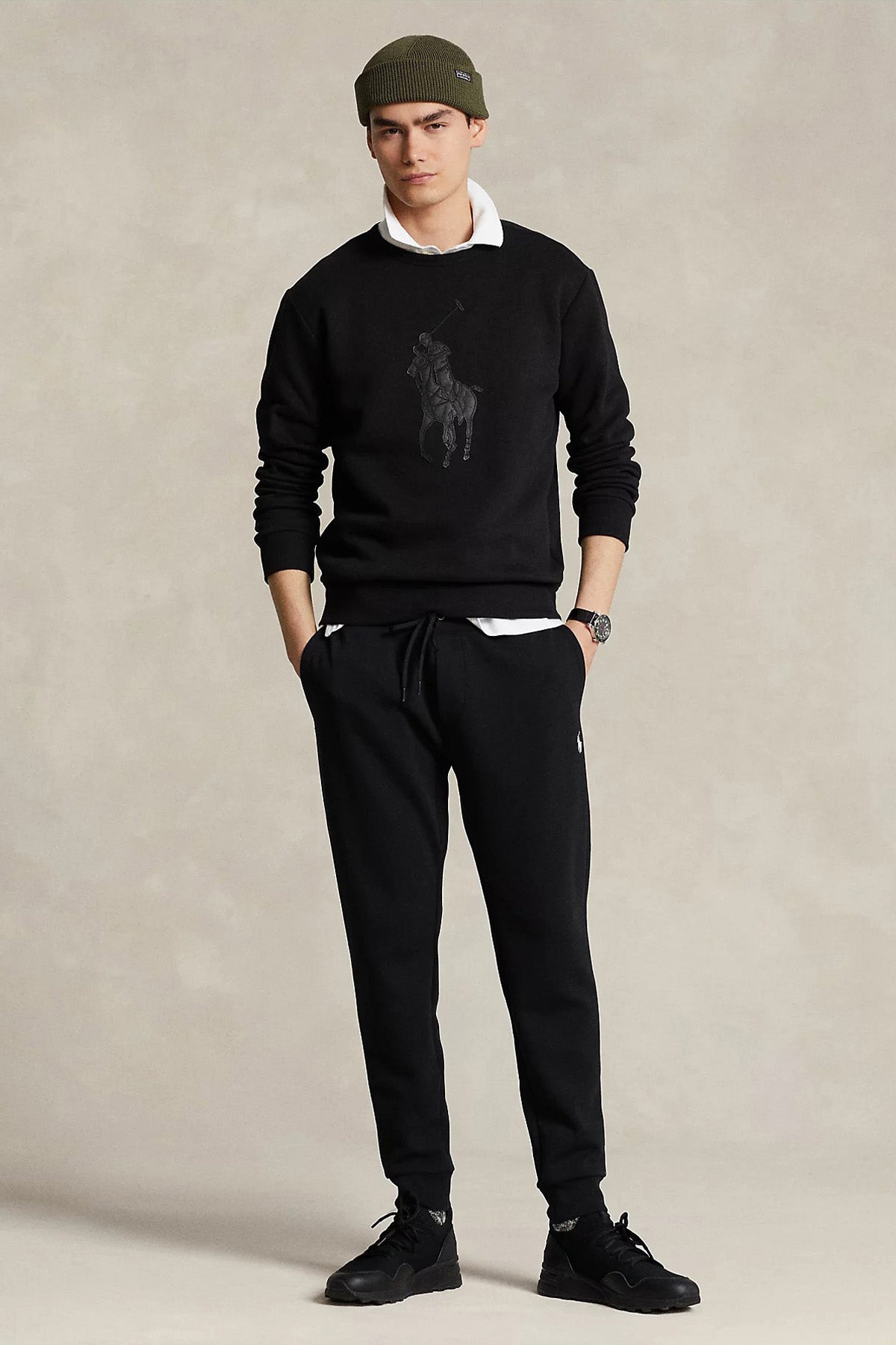 Polo Ralph Lauren Deri Big Pony Logolu Sweatshirt-Libas Trendy Fashion Store