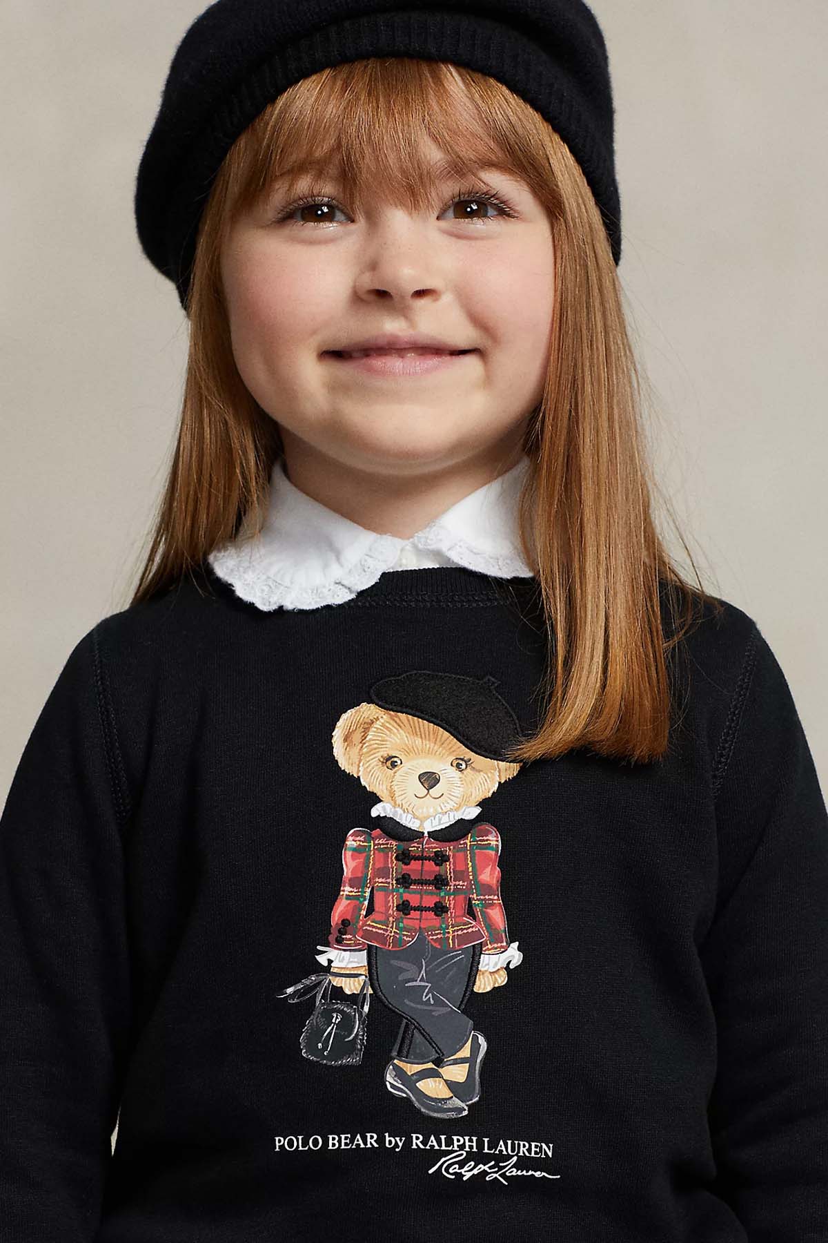 Polo Ralph Lauren Kids 3-4 Yaş Kız Çocuk Polo Bear Sweatshirt-Libas Trendy Fashion Store