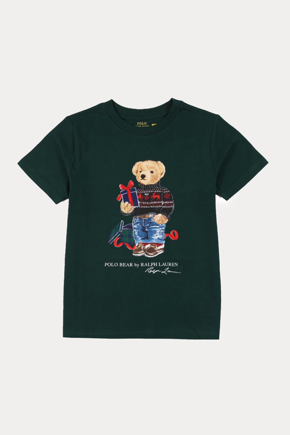 Polo Ralph Lauren Kids 2-6 Yaş Unisex Çocuk Polo Bear T-shirt-Libas Trendy Fashion Store