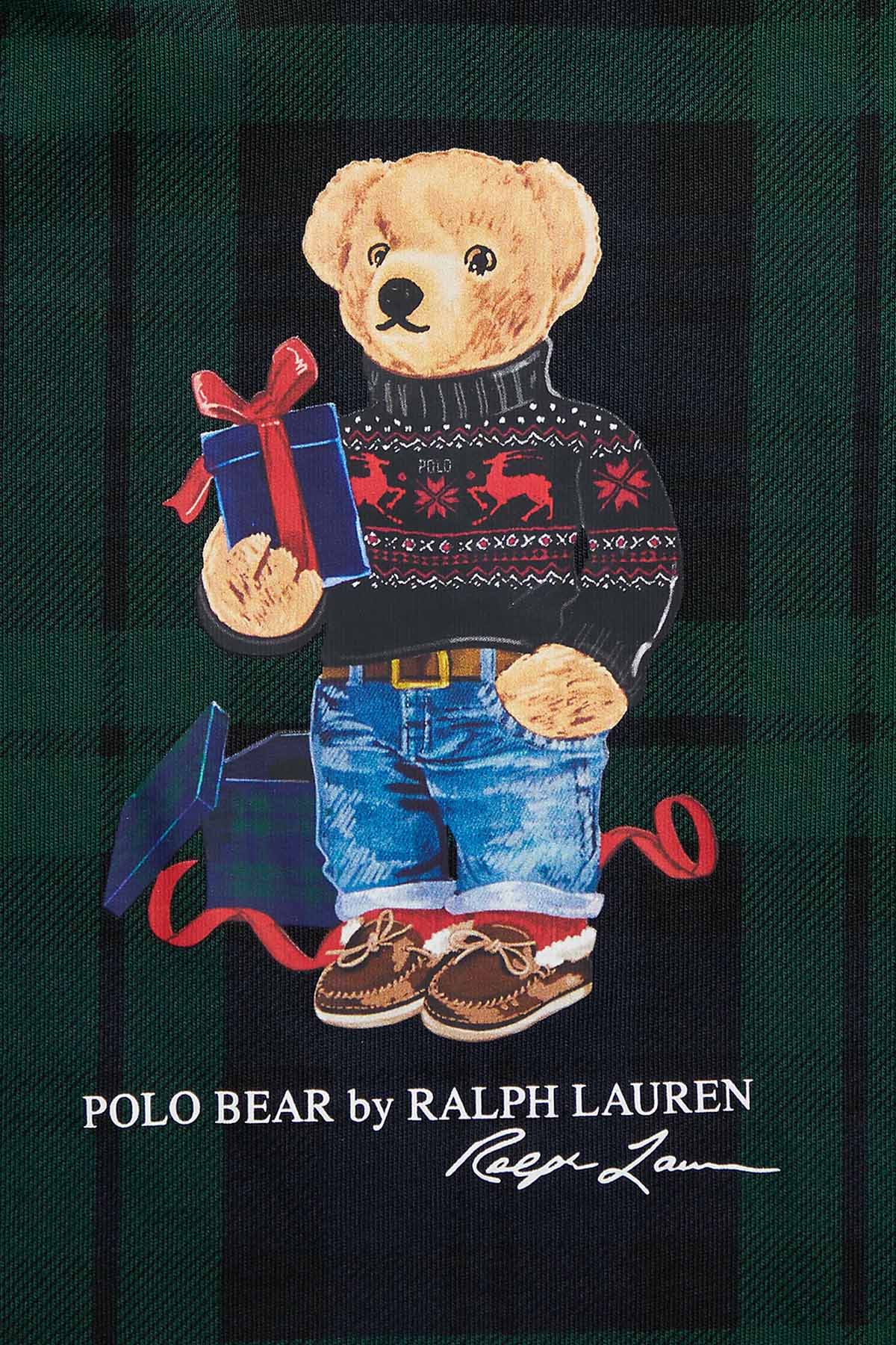 Polo Ralph Lauren Kids 12-24 Aylık Unisex Bebek Polo Bear Eşofman Takımı-Libas Trendy Fashion Store