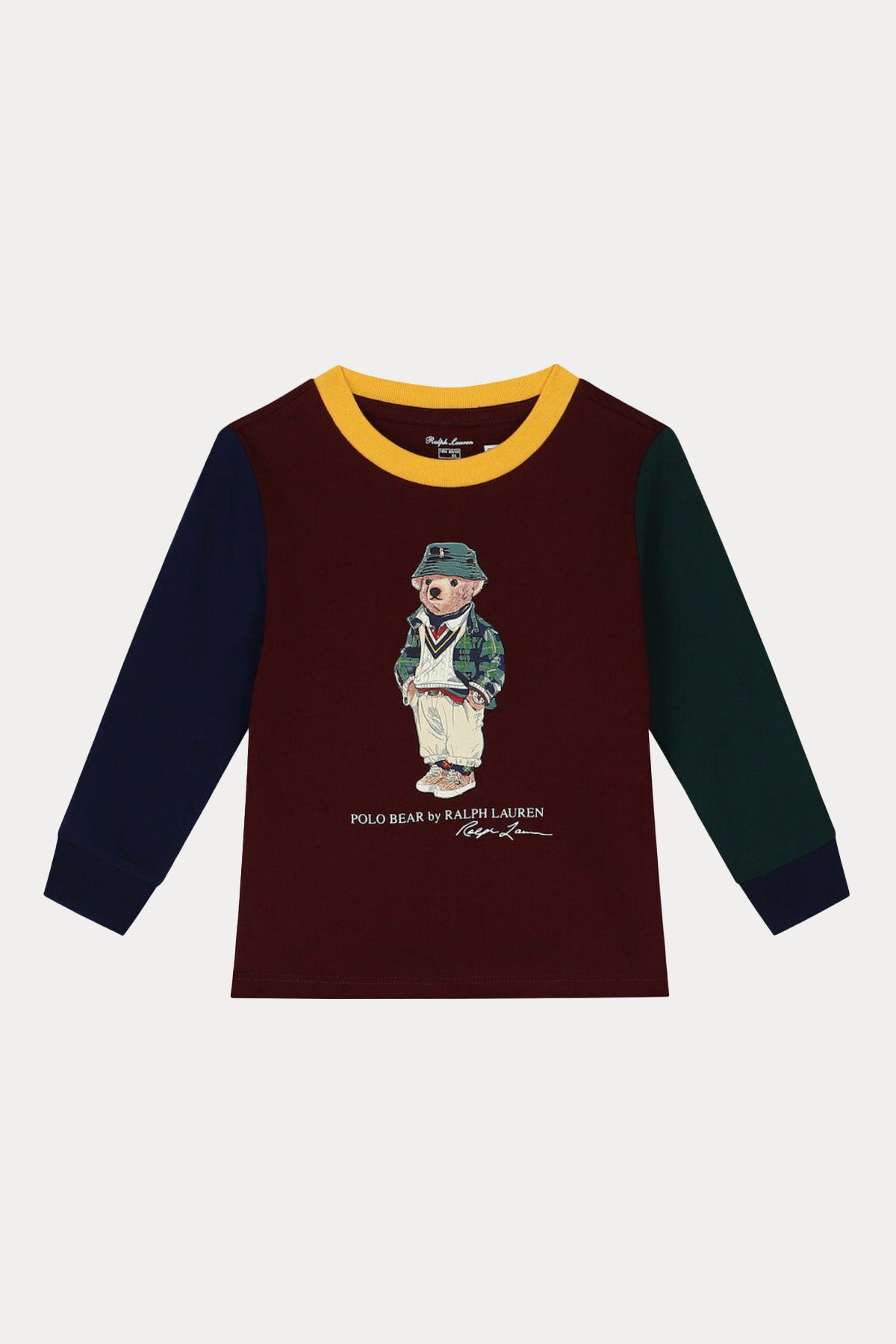 Polo Ralph Lauren Kids 12-14 Aylık Unisex Bebek Polo Bear Eşofman Takımı-Libas Trendy Fashion Store