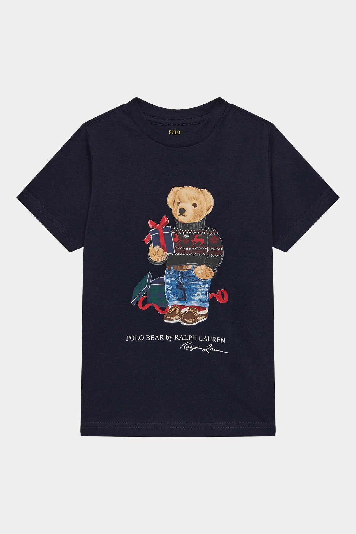 Polo Ralph Lauren Kids 3-7 Yaş Unisex Çocuk Polo Bear T-shirt-Libas Trendy Fashion Store