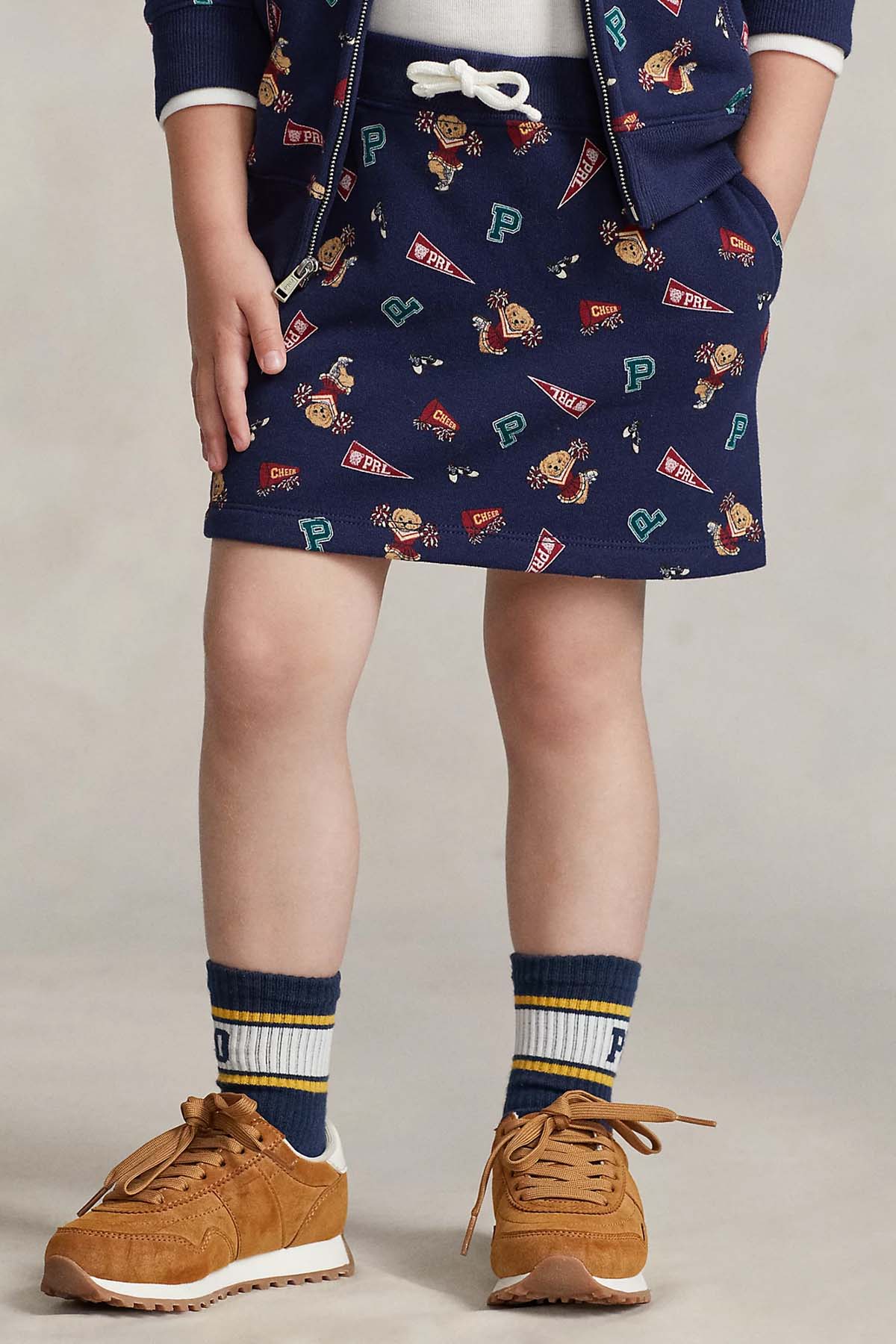 Polo Ralph Lauren Kids 3-5 Yaş Kız Çocuk Polo Bear Etek-Libas Trendy Fashion Store