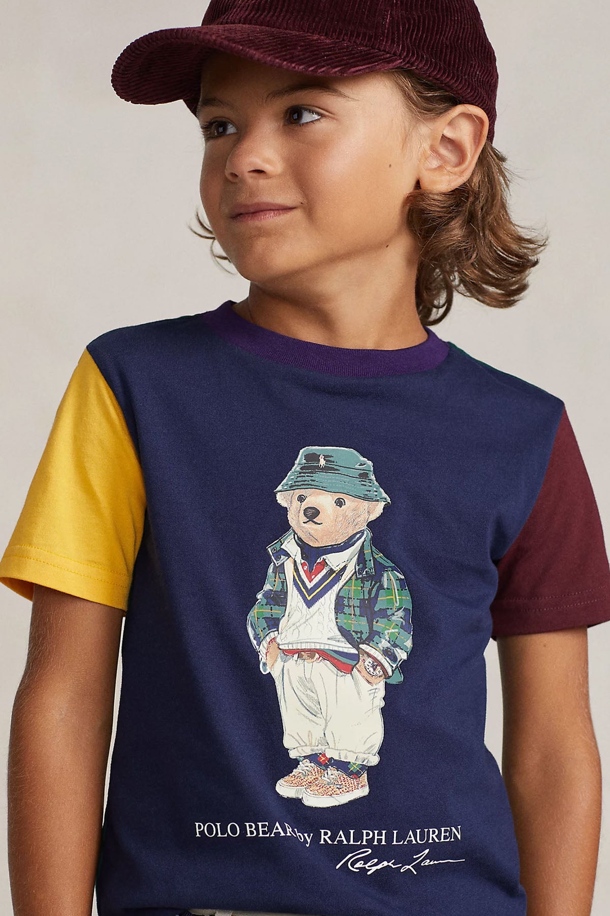 Polo Ralph Lauren Kids 3-5 Yaş Unisex Çocuk Polo Bear T-shirt-Libas Trendy Fashion Store